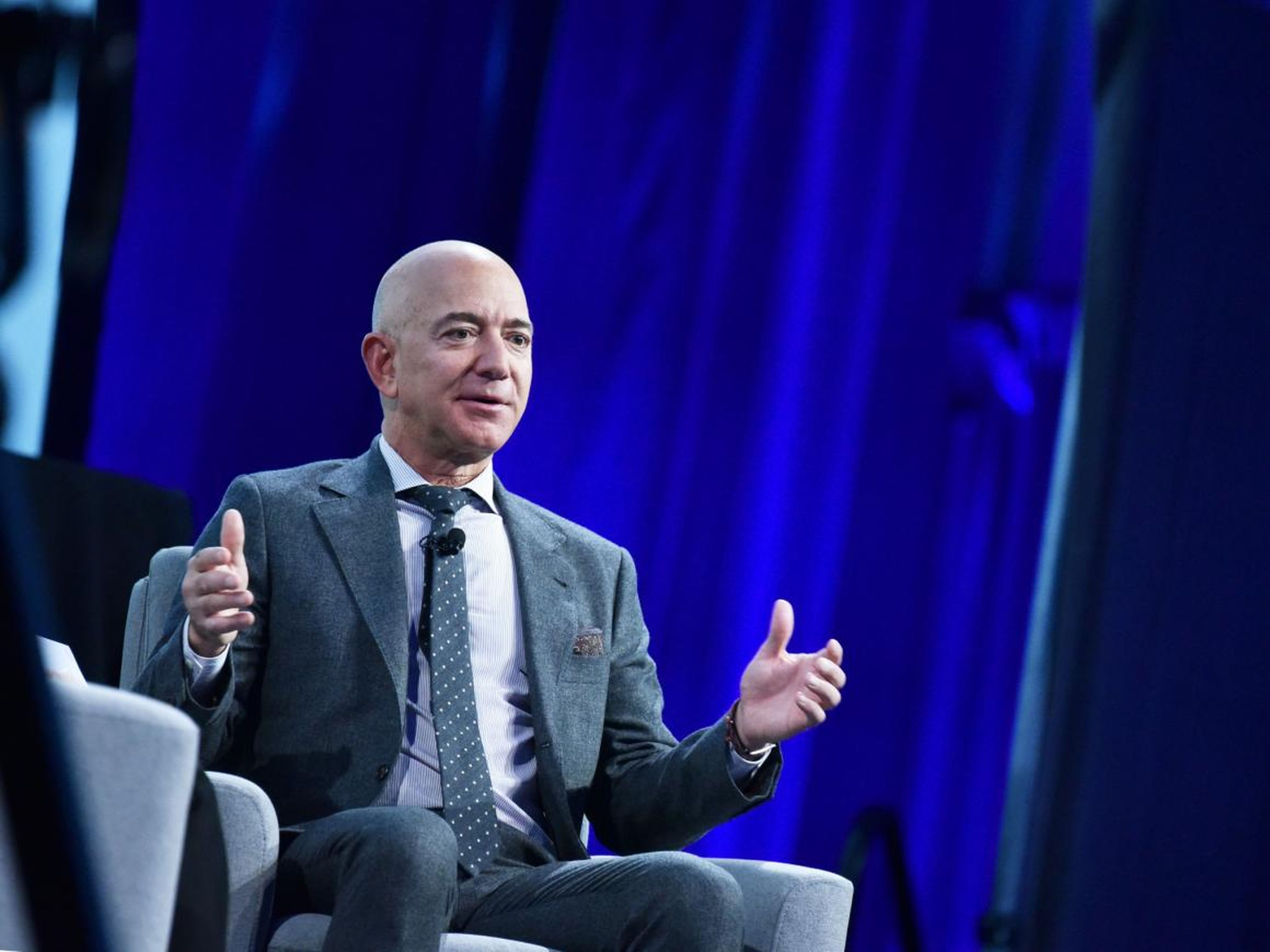 El CEO Amazon, Jeff Bezos.