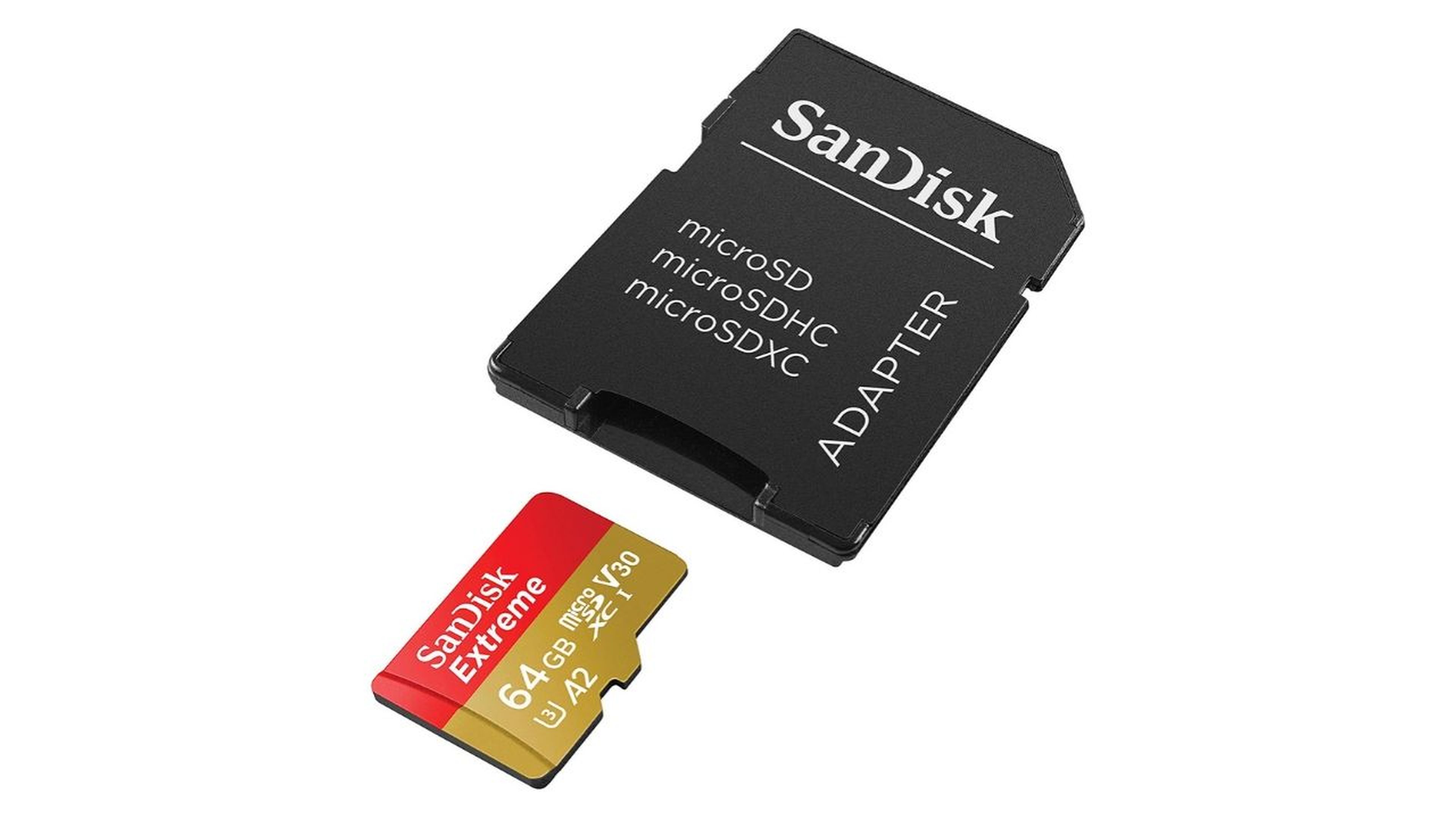 Amazon oferta esta tarjeta microSD SanDisk por 12,90 euros (-48%)