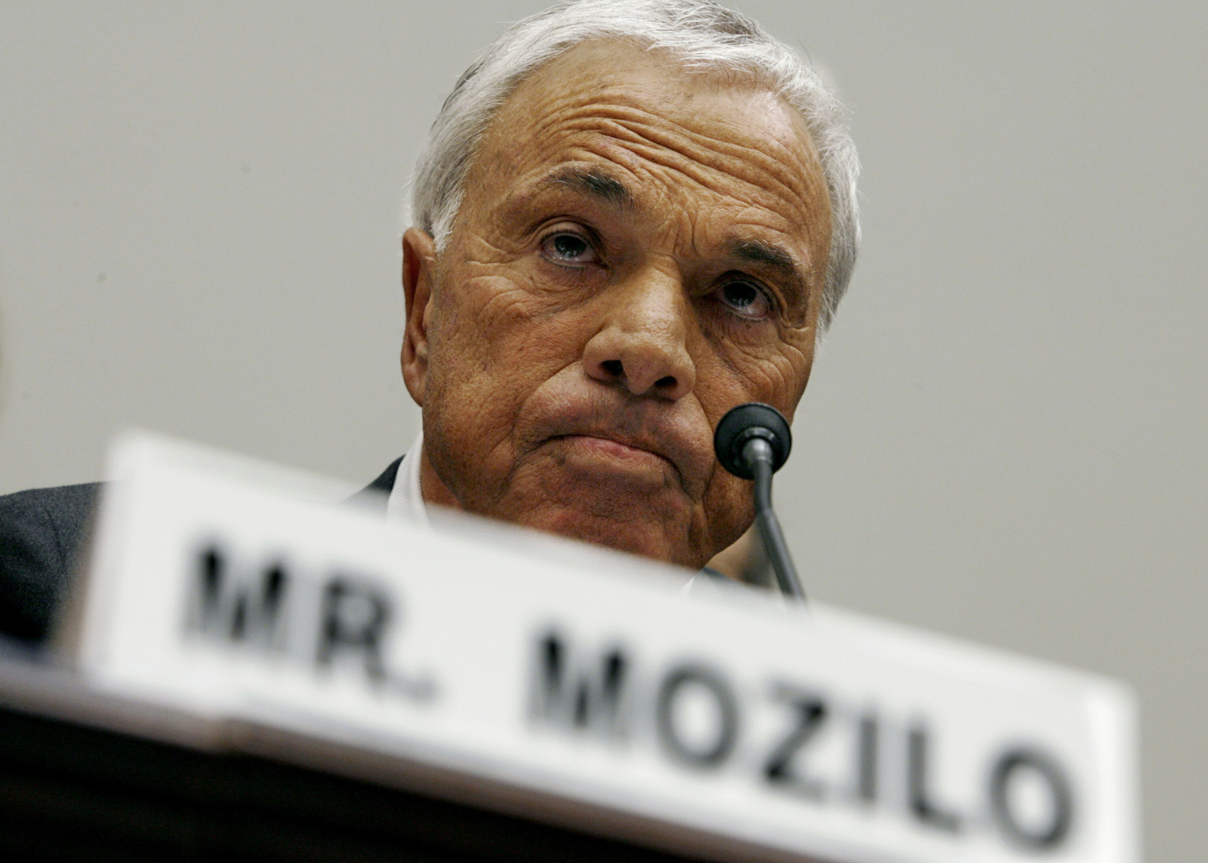 Angelo Mozilo, fundador y CEO de Countrywide Financial.