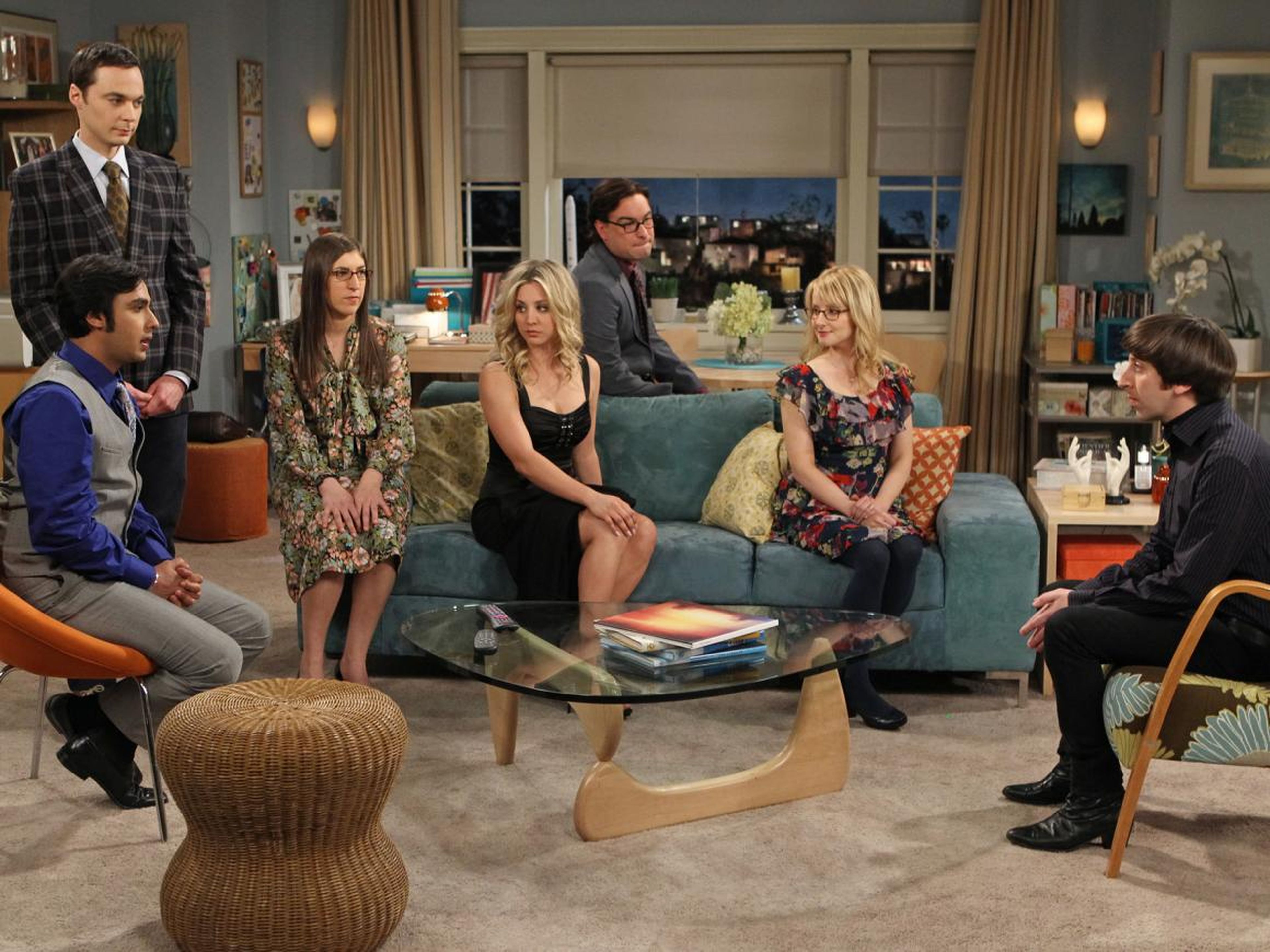 El elenco de "The Big Bang Theory."