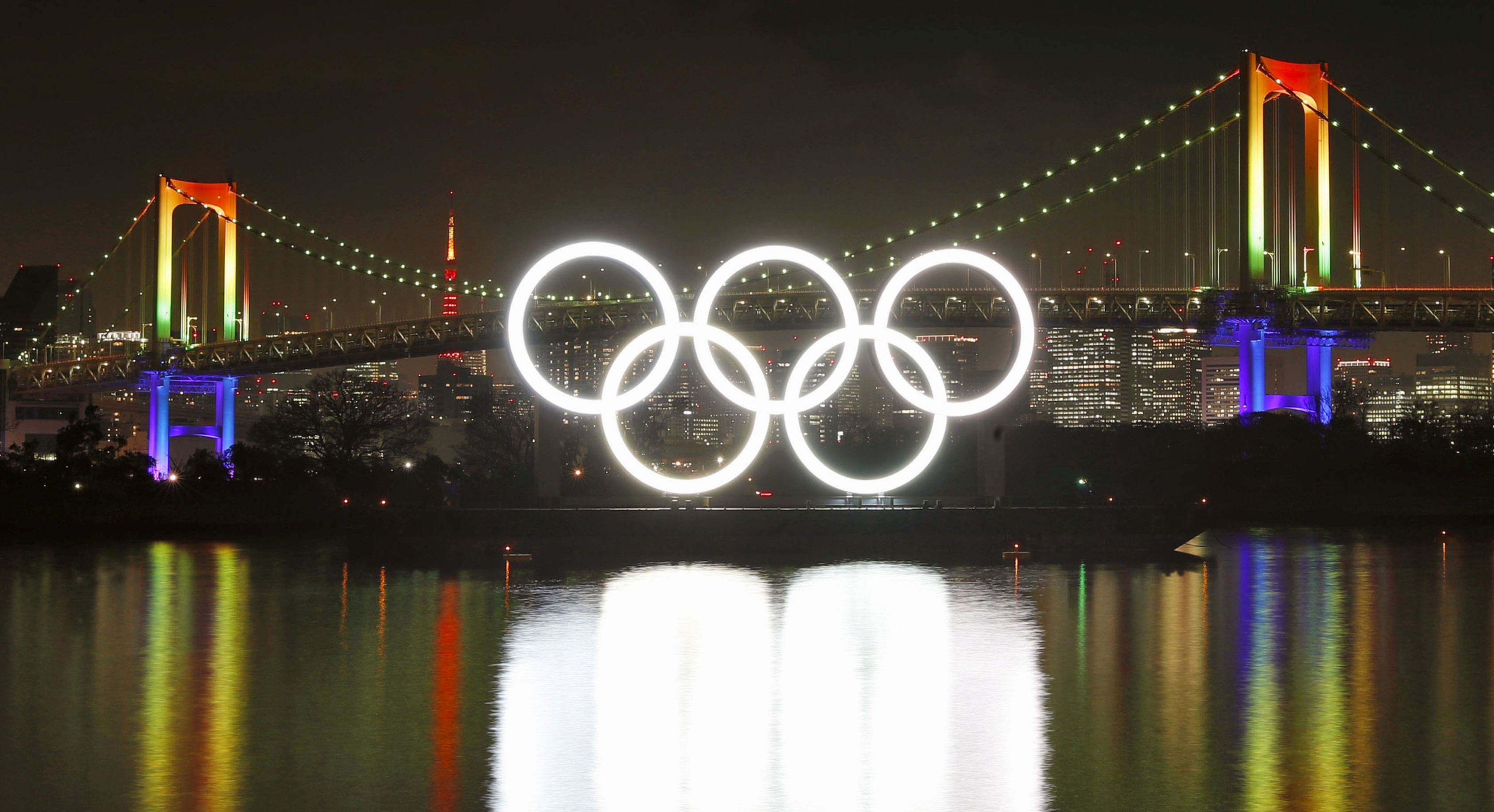 Celebraciones en Tokio para conmemorar el inicio del año olímpico