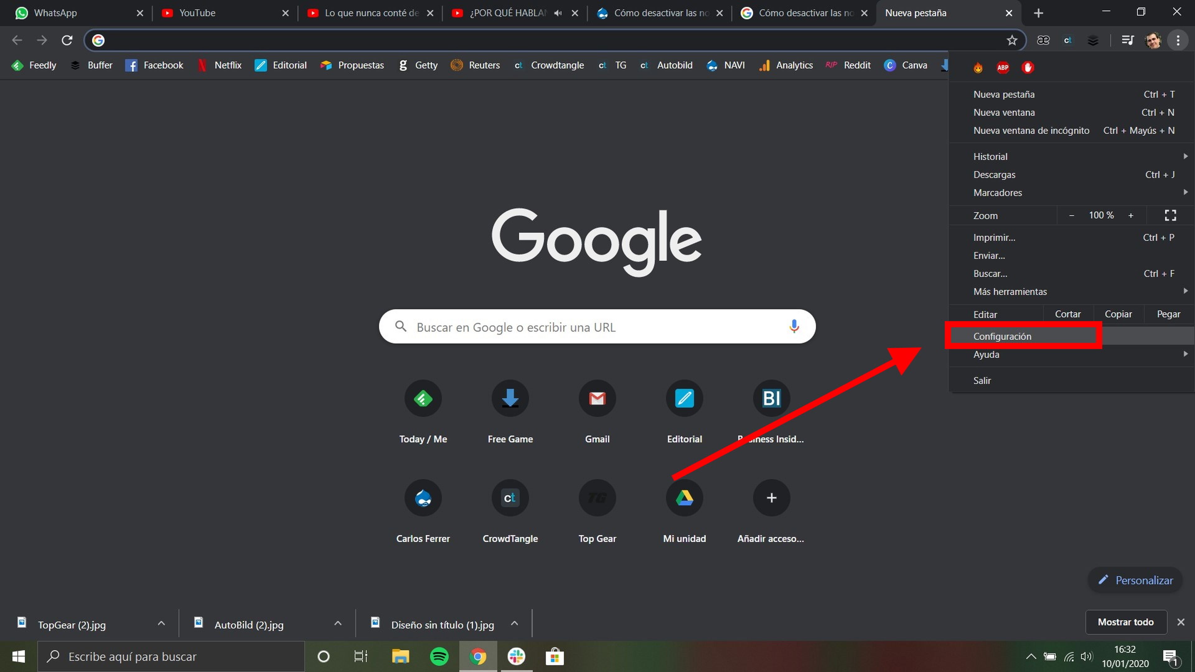 Cómo desactivar las notificaciones de Google en PC
