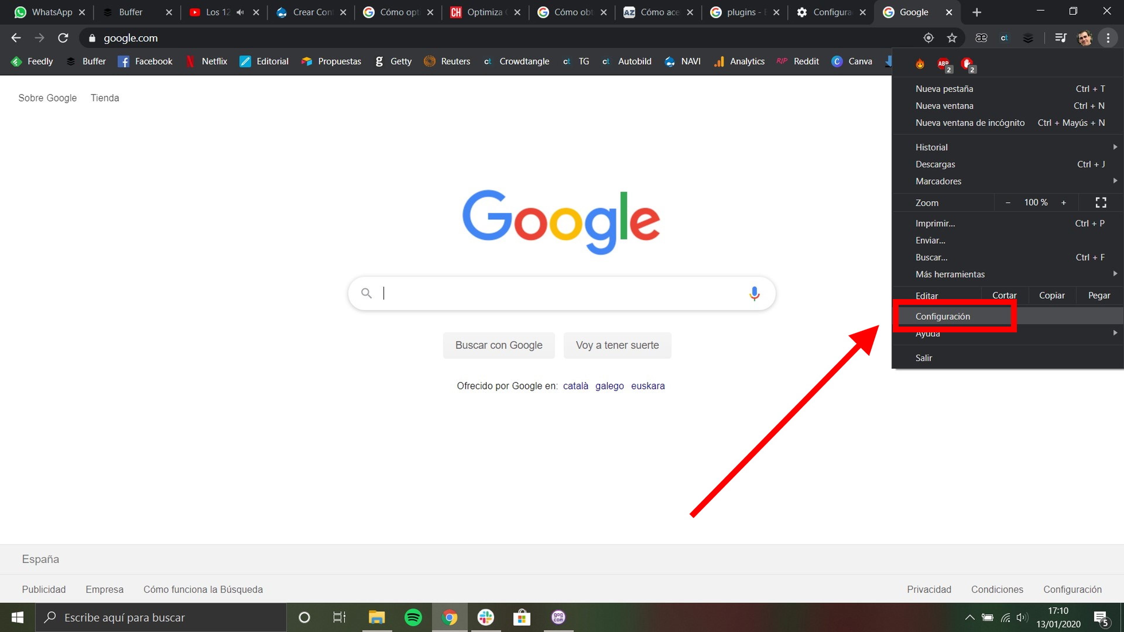 Cómo optimizar Google Chrome eliminando los plugins o extensiones que no se utilizan