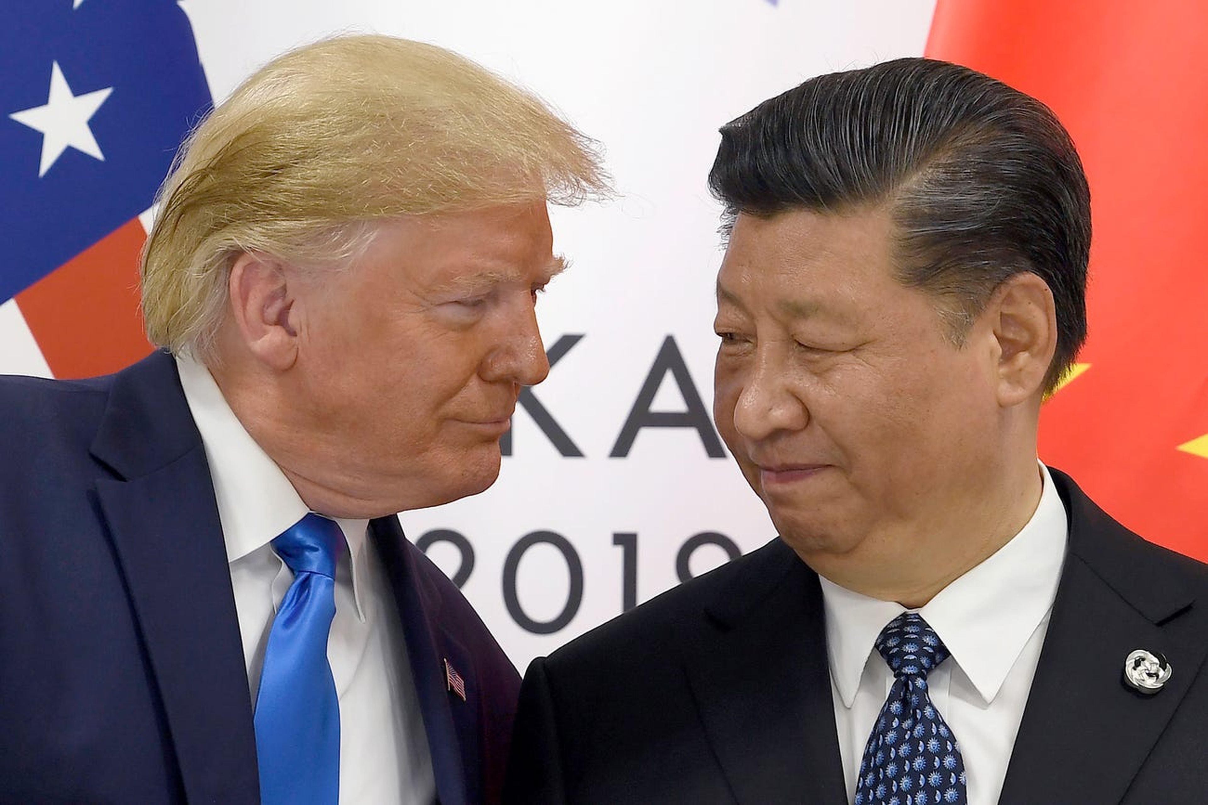 Donald Trump y Xi Jinping, presidentes de Estados Unidos y China respectivamente.