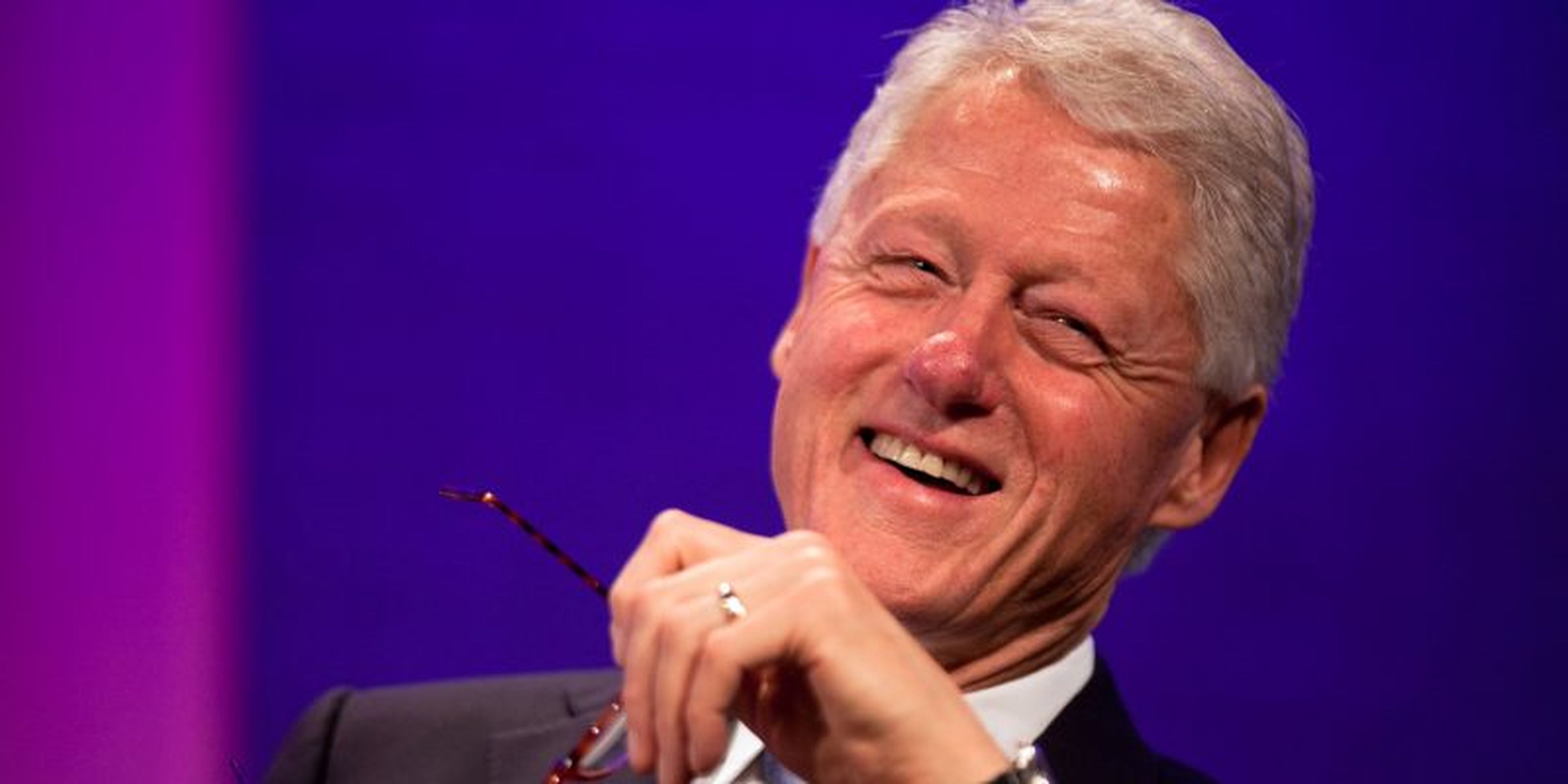 Se dice que Bill Clinton es un hombre extrovertido.