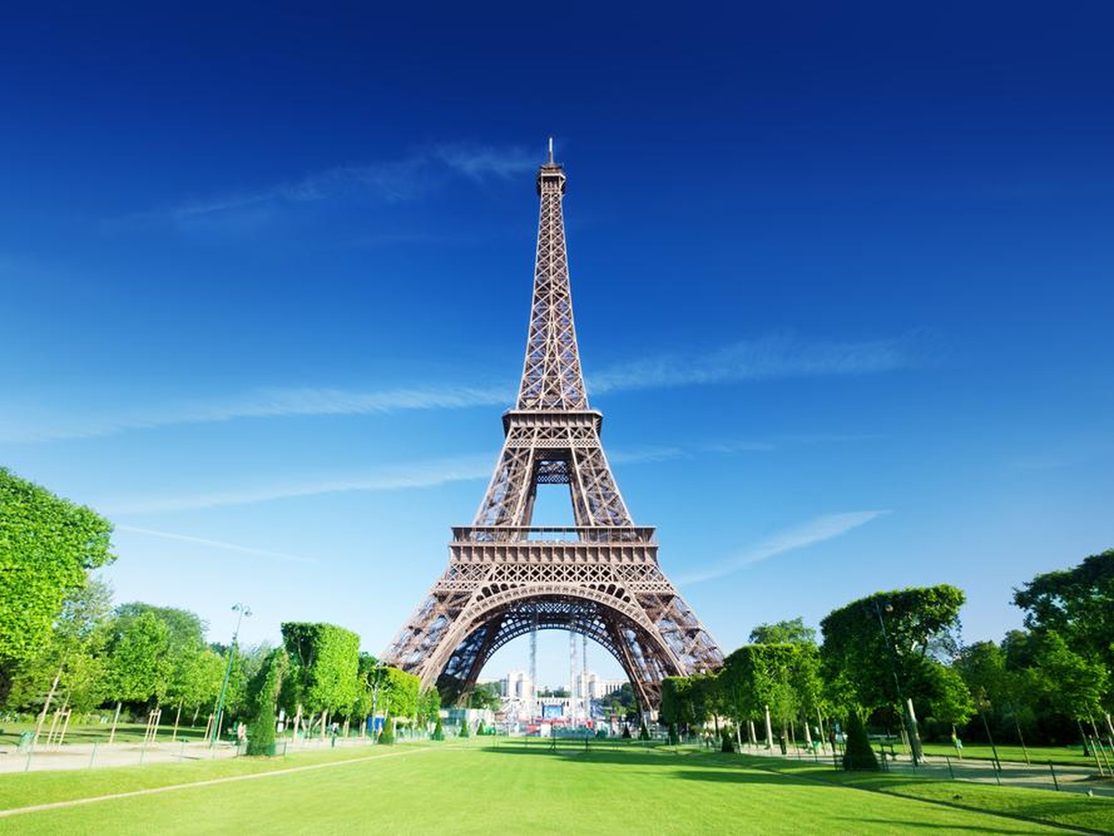 La Torre Eiffel en Paris.