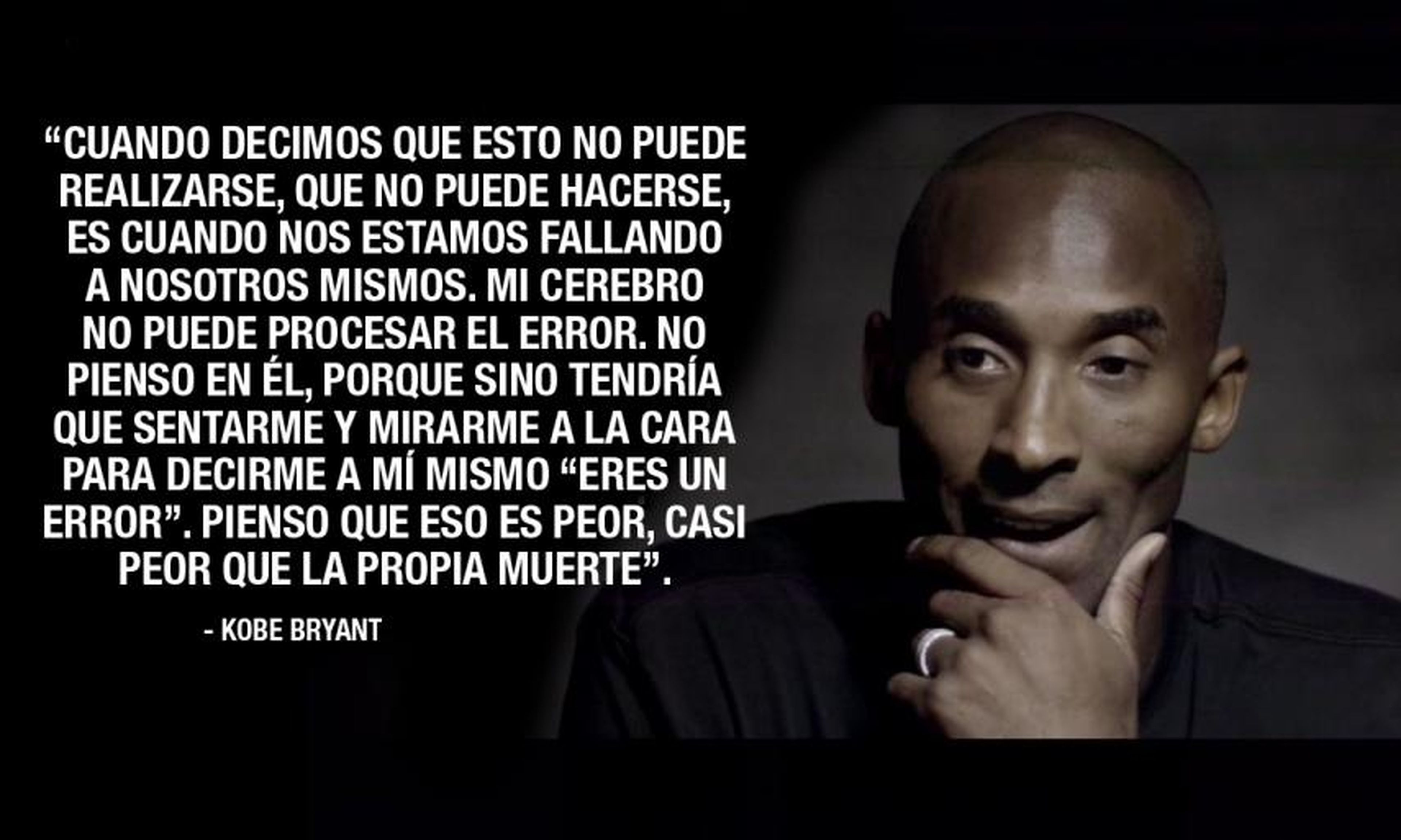 Frases inspiradoras de Kobe Bryant