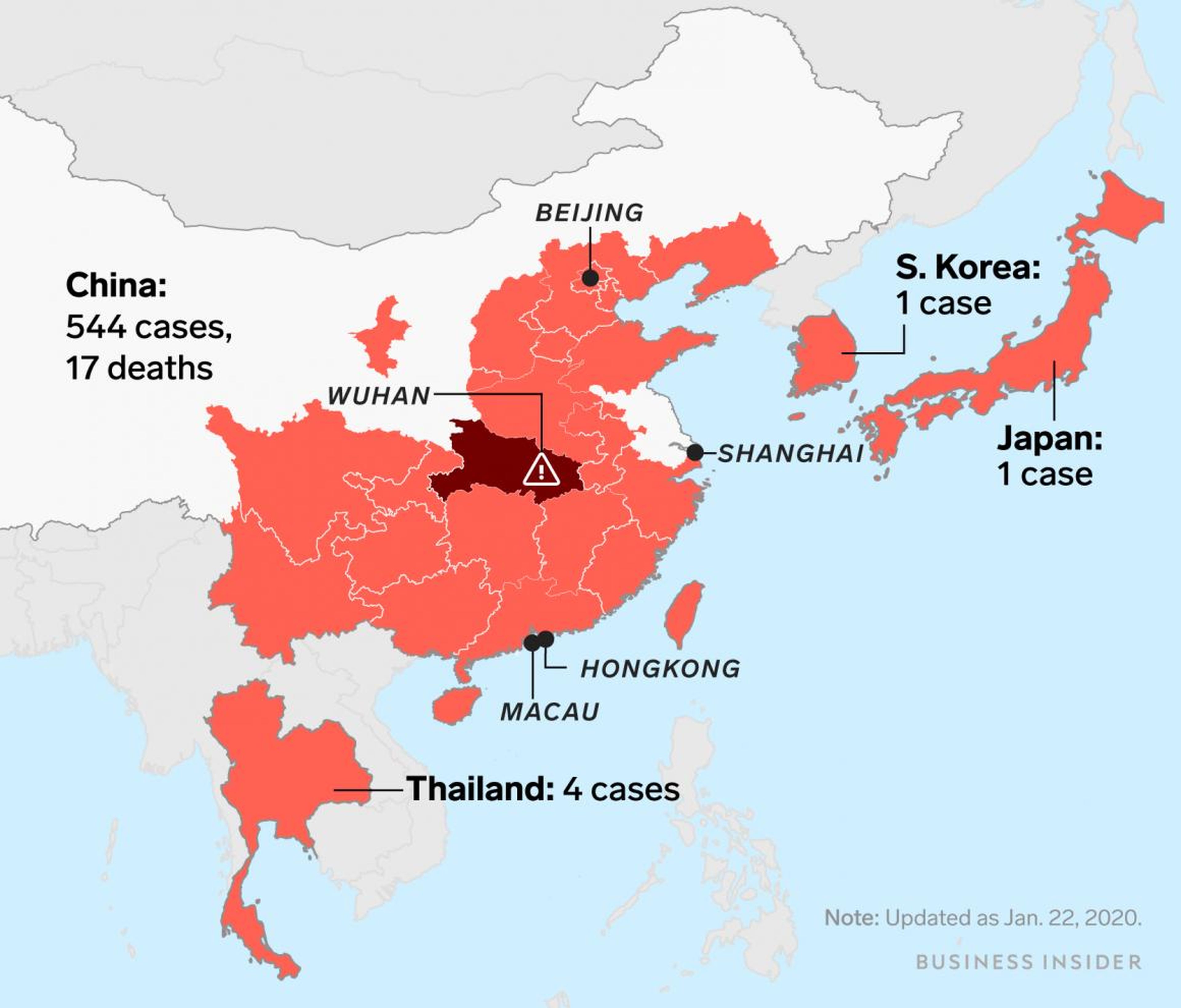 Here are the symptoms of the deadly Wuhan coronavirus and when you should be worried