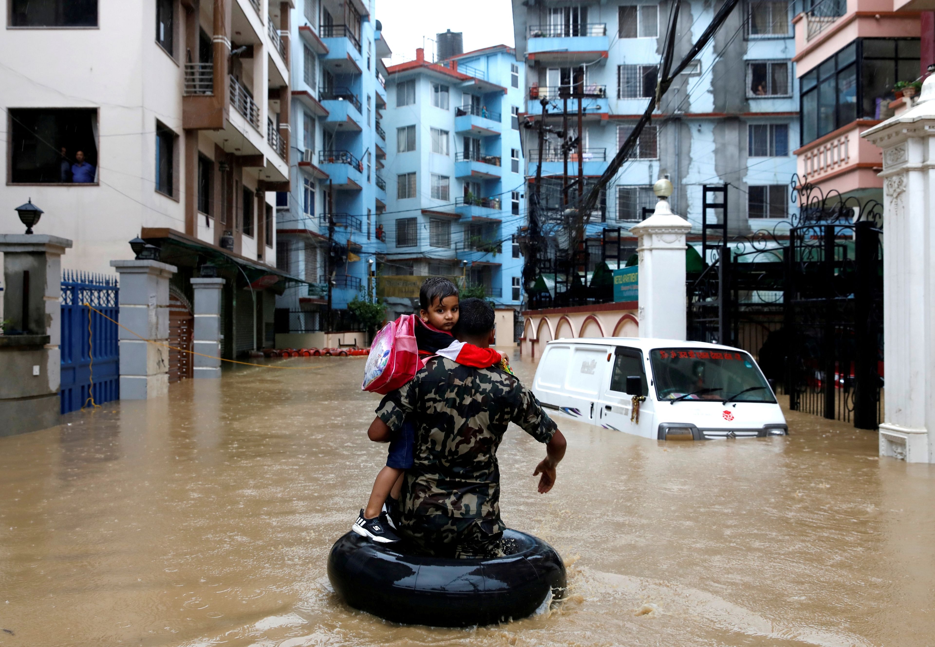 Inundaciones en Katmandú, Nepal