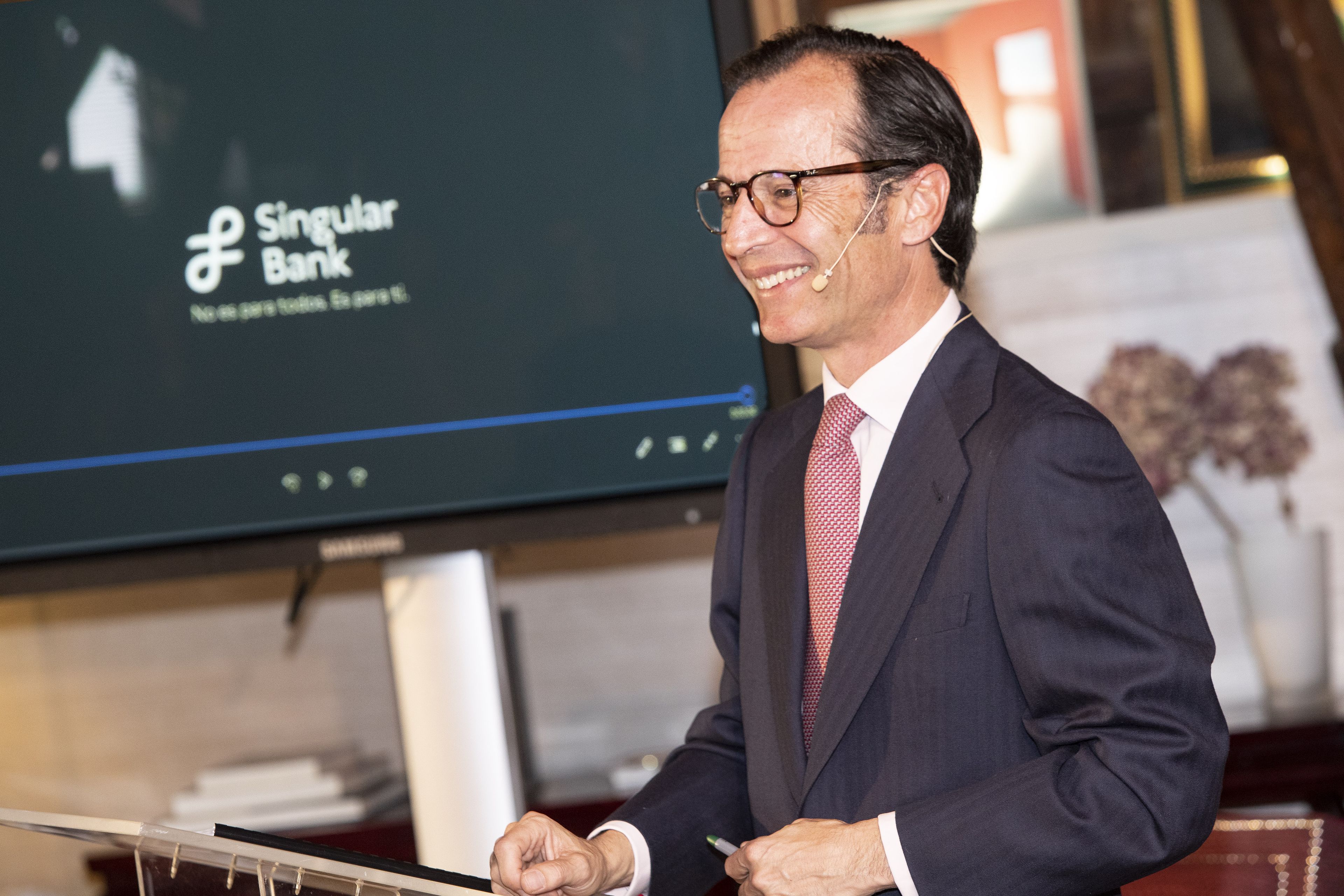 Javier Marín, CEO de Singular Bank.