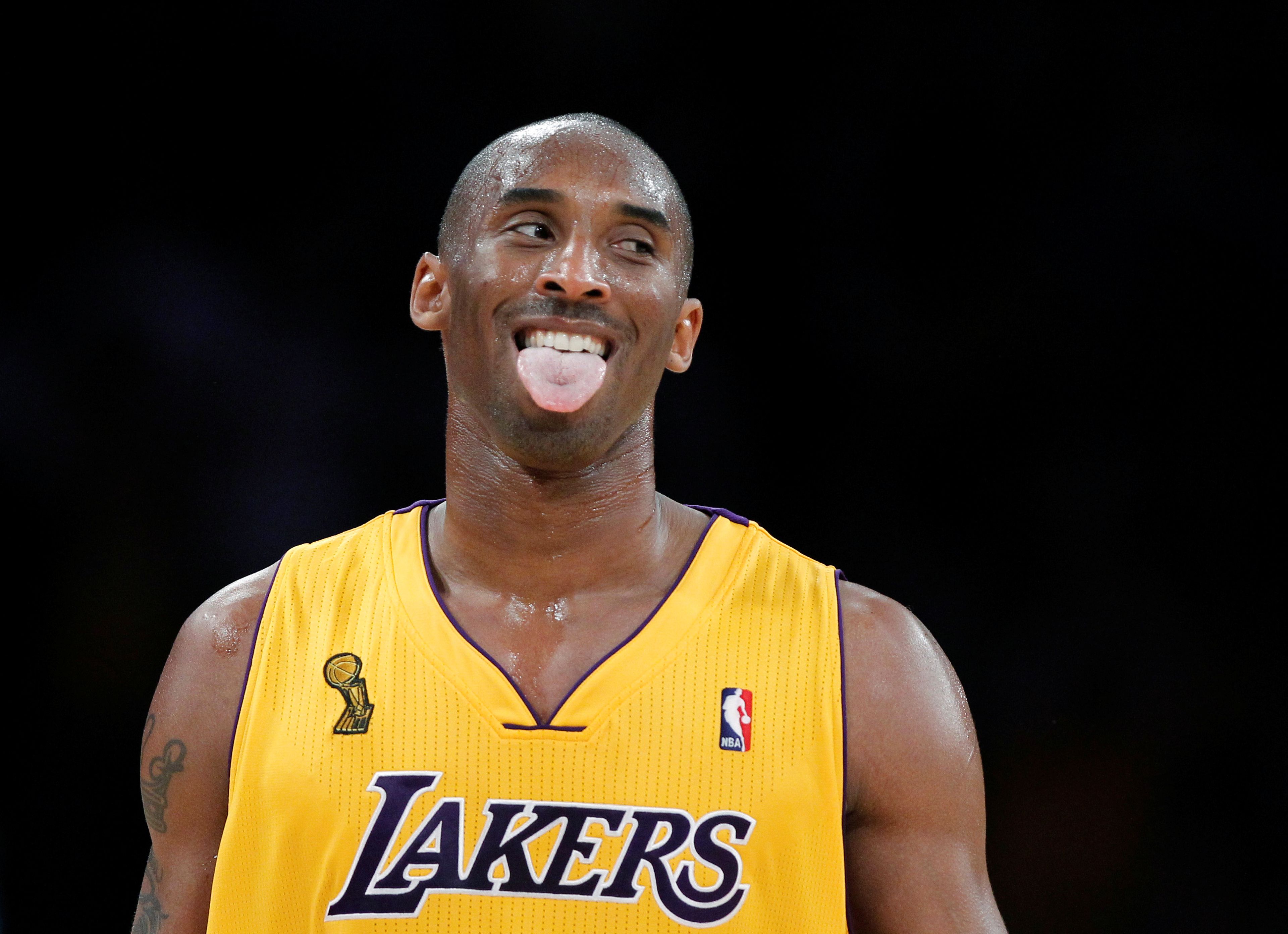Kobe Bryant jugó su carrera en la NBA íntegramente en Los Ángeles Lakers.