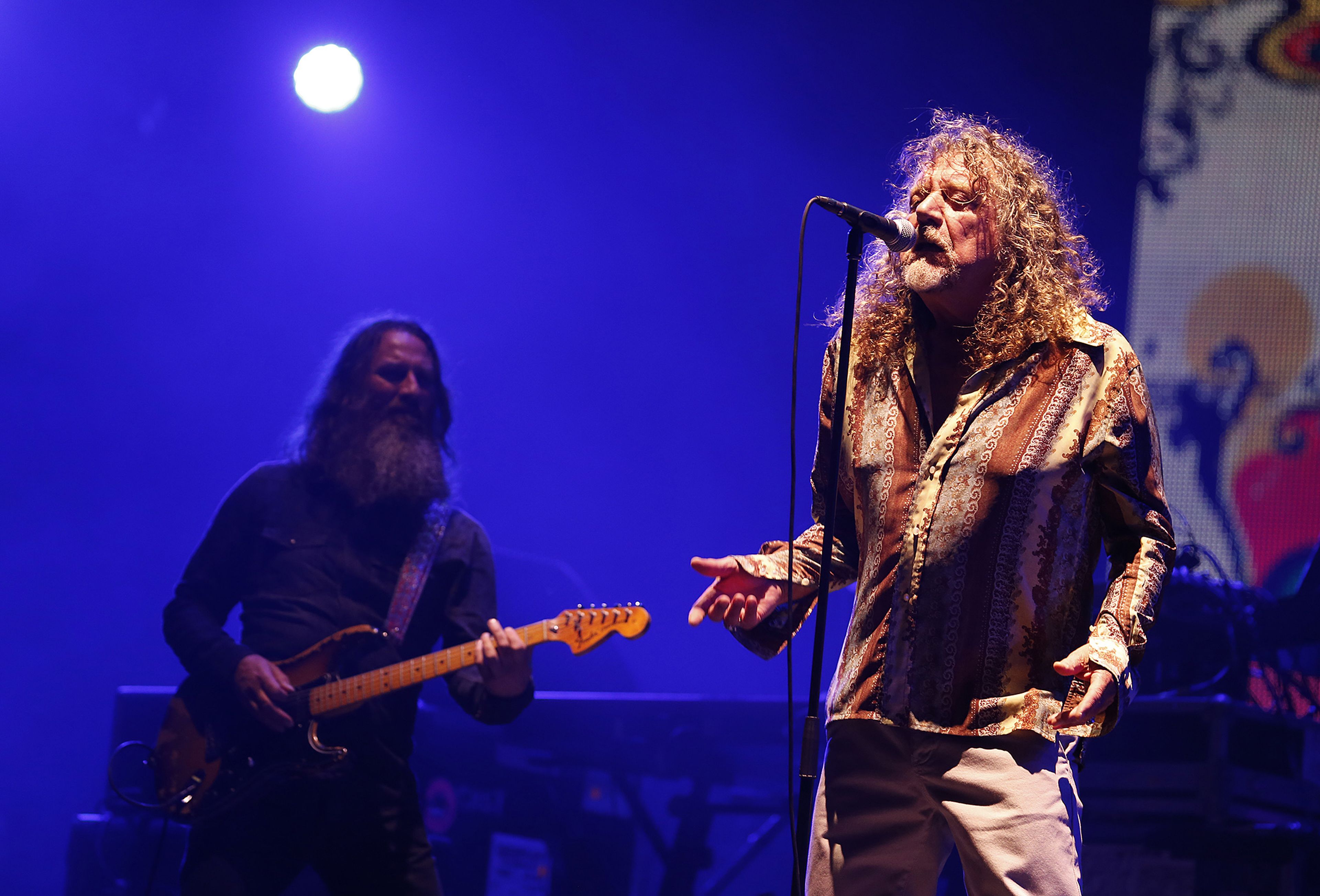 Robert Plant, líder de led Zeppelin