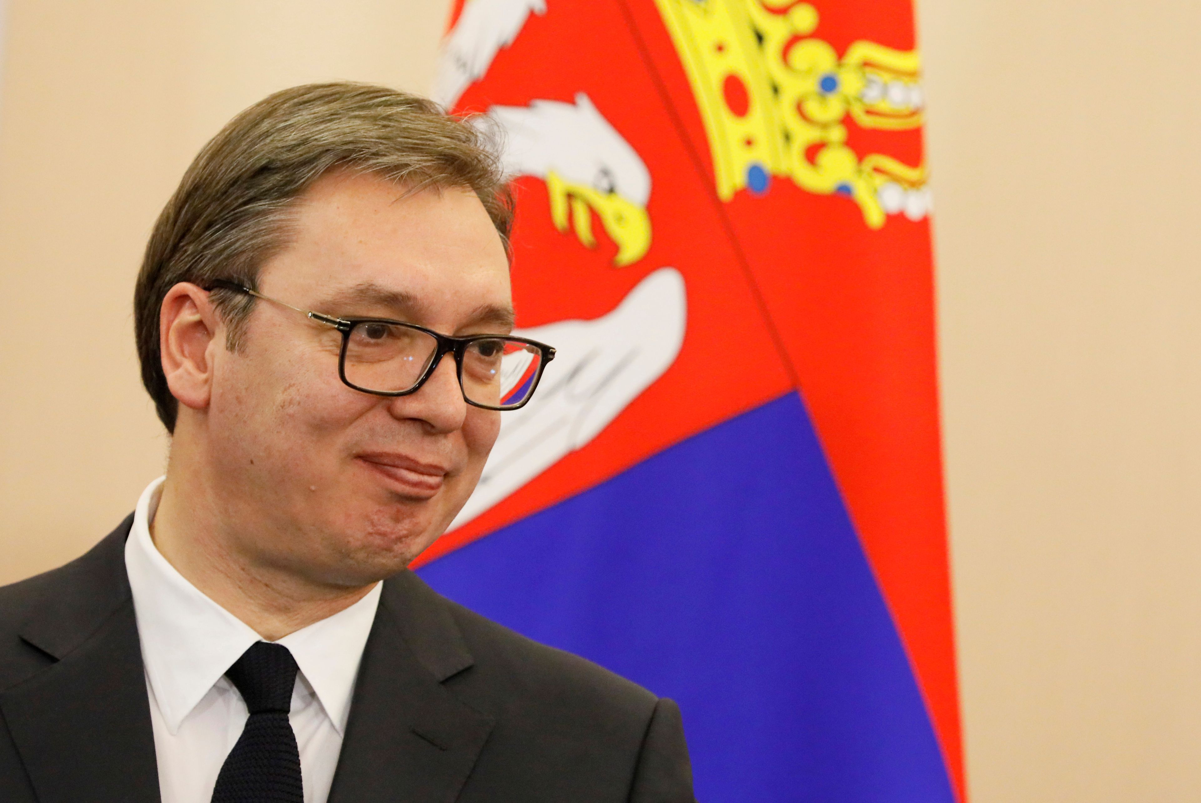 El presidente de la República de Serbia, Aleksandar Vučić.