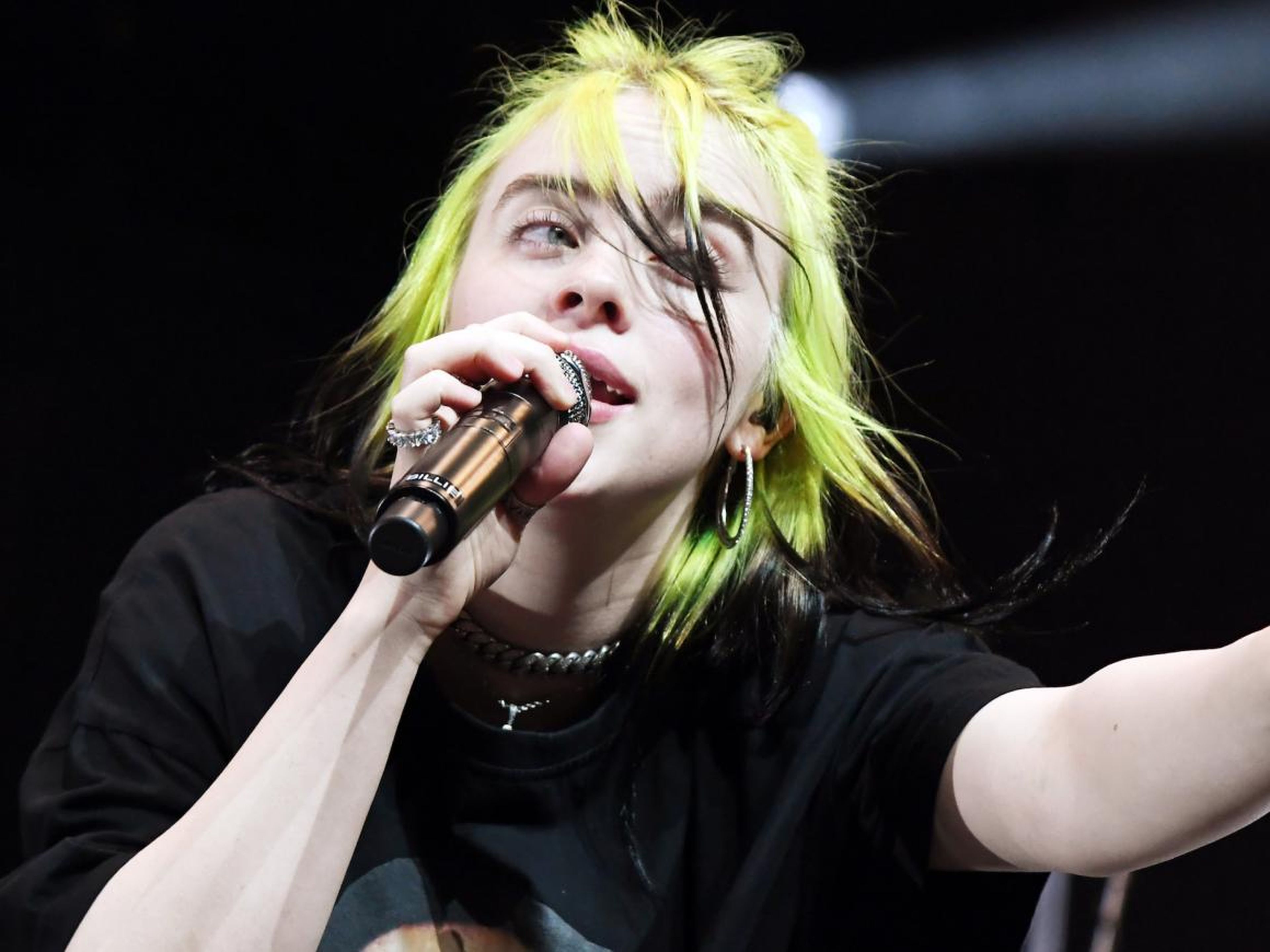 Billie Eilish's "Bad Guy" won the award for record of the year.