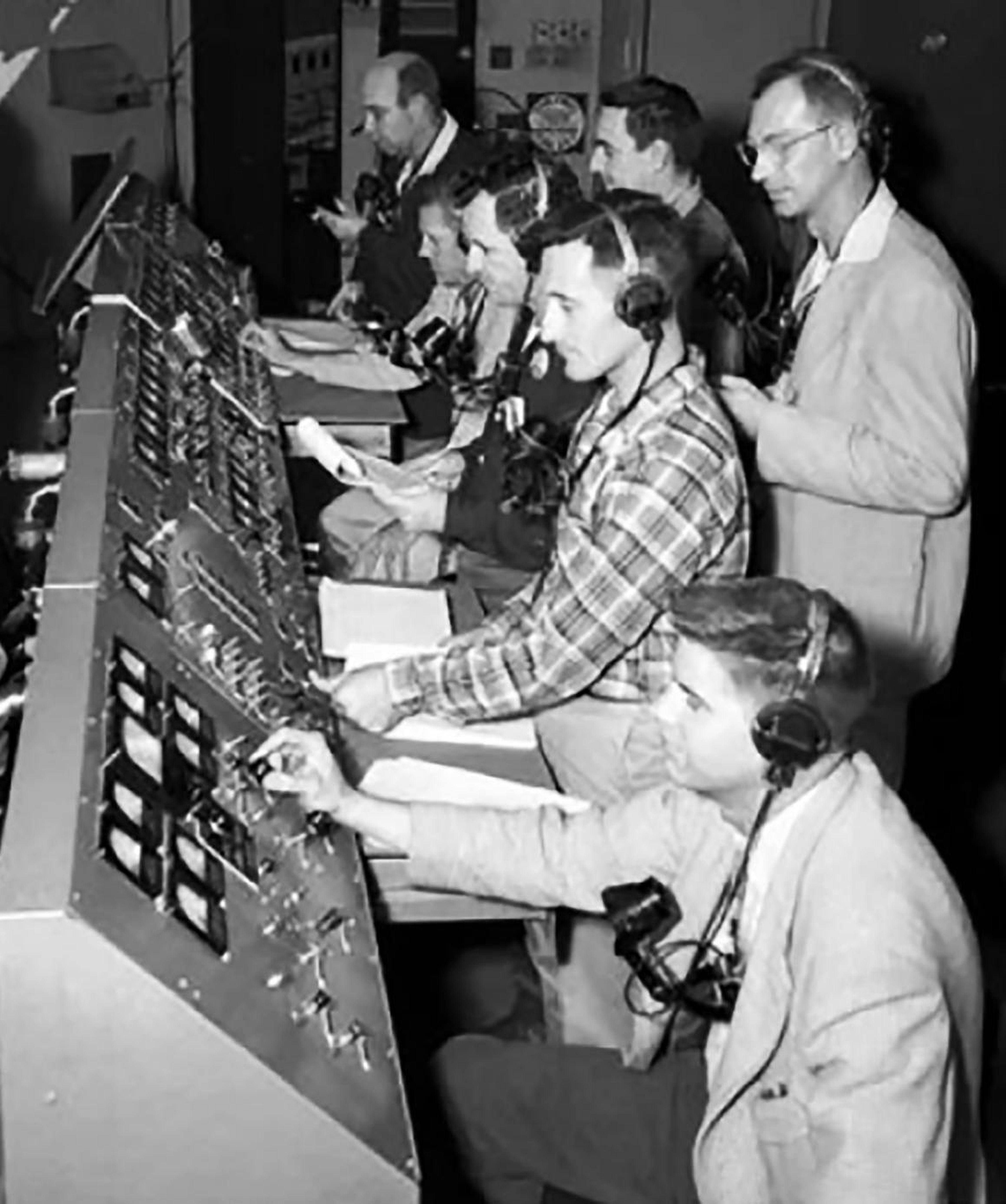 Technicians and engineers oversaw the liftoff of Explorer 1 from a control room at Space Launch Complex 26 at what was then known as the Cape Canaveral Missile Annex in Florida.