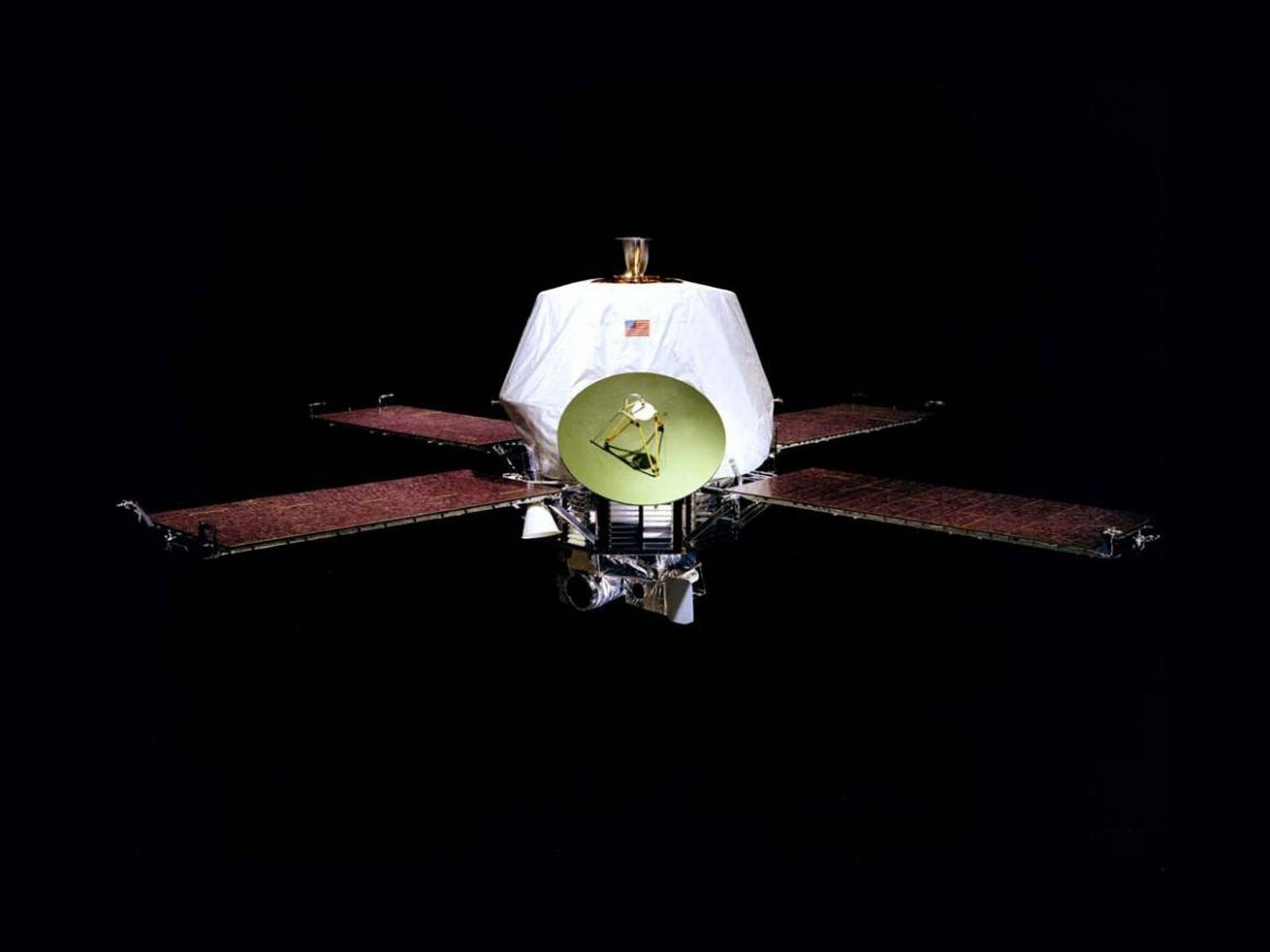 The unmanned Mariner spacecraft became the first to orbit another planet (Mars) in 1971.