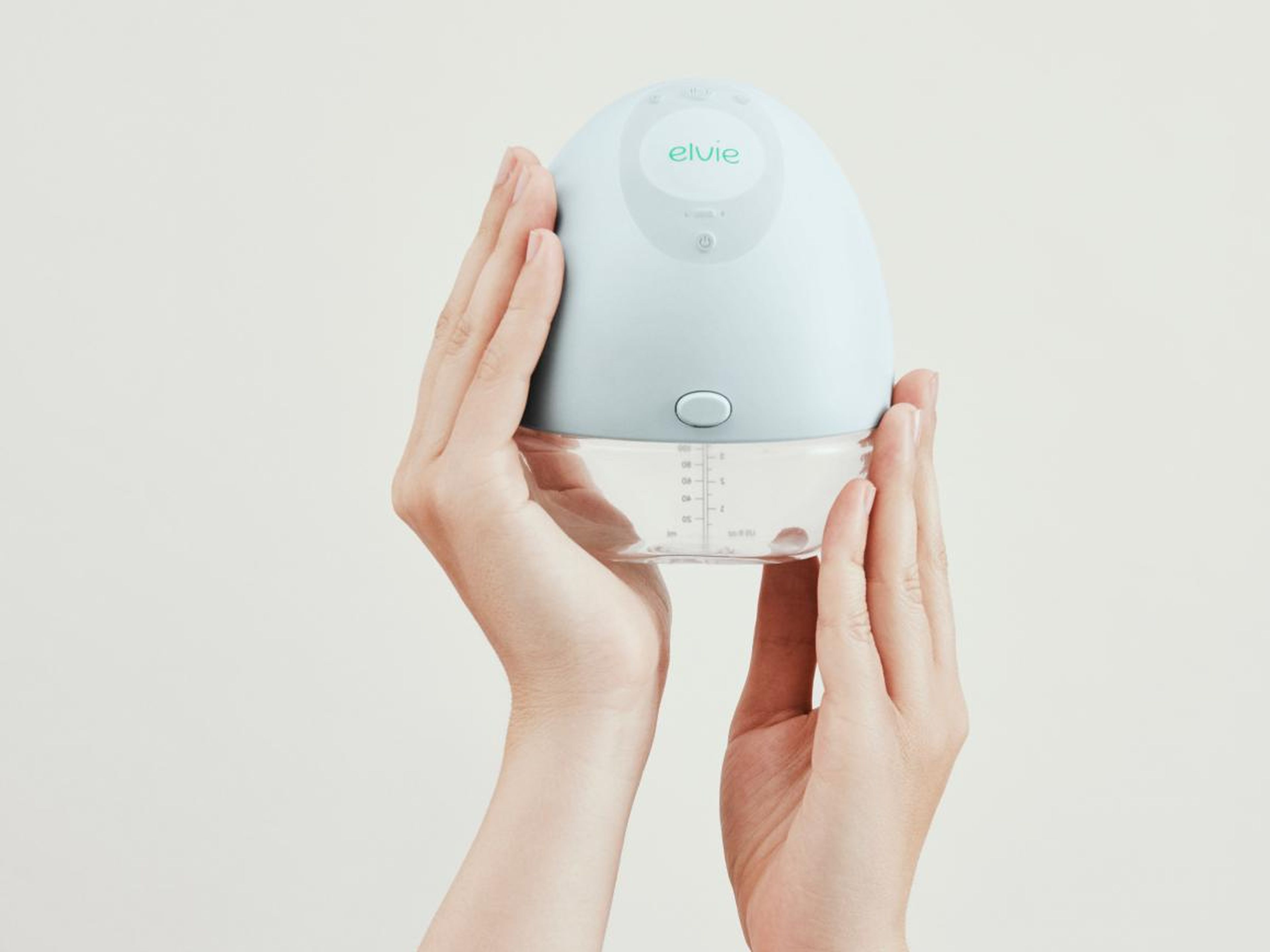 The Elvie Pump (pictured) is a portable, wearable breast pump.