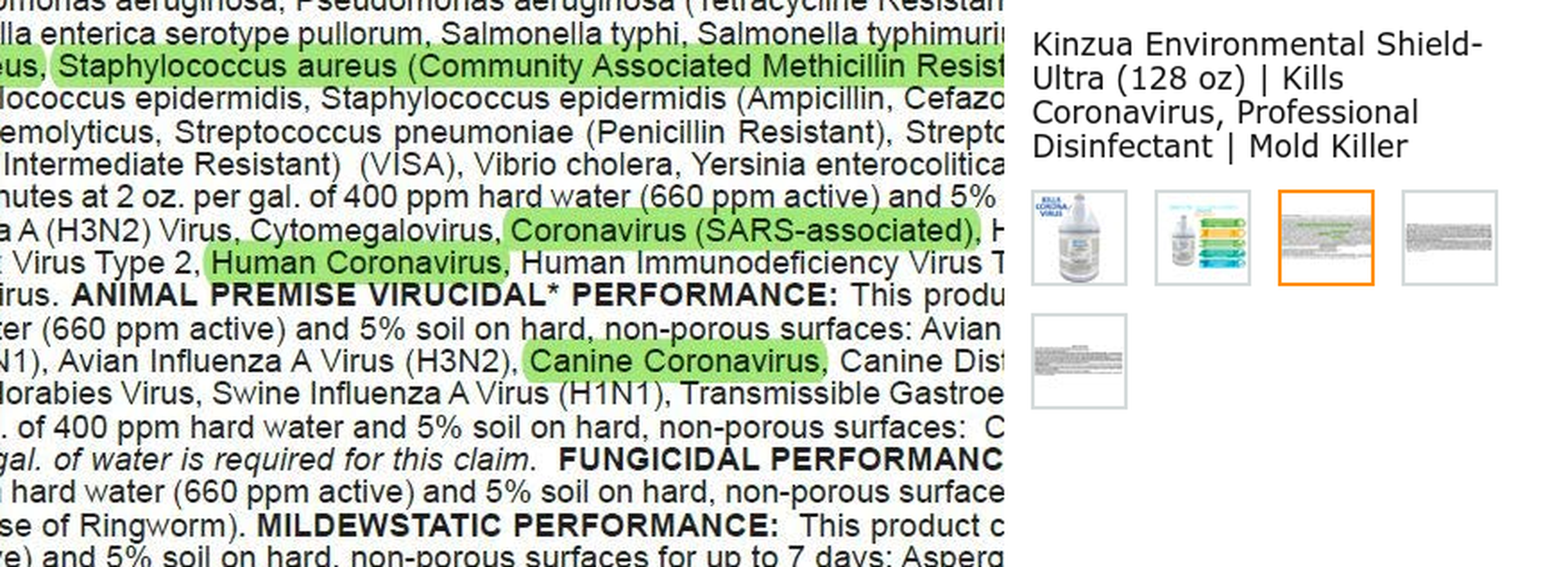 Amazon productos coronavirus