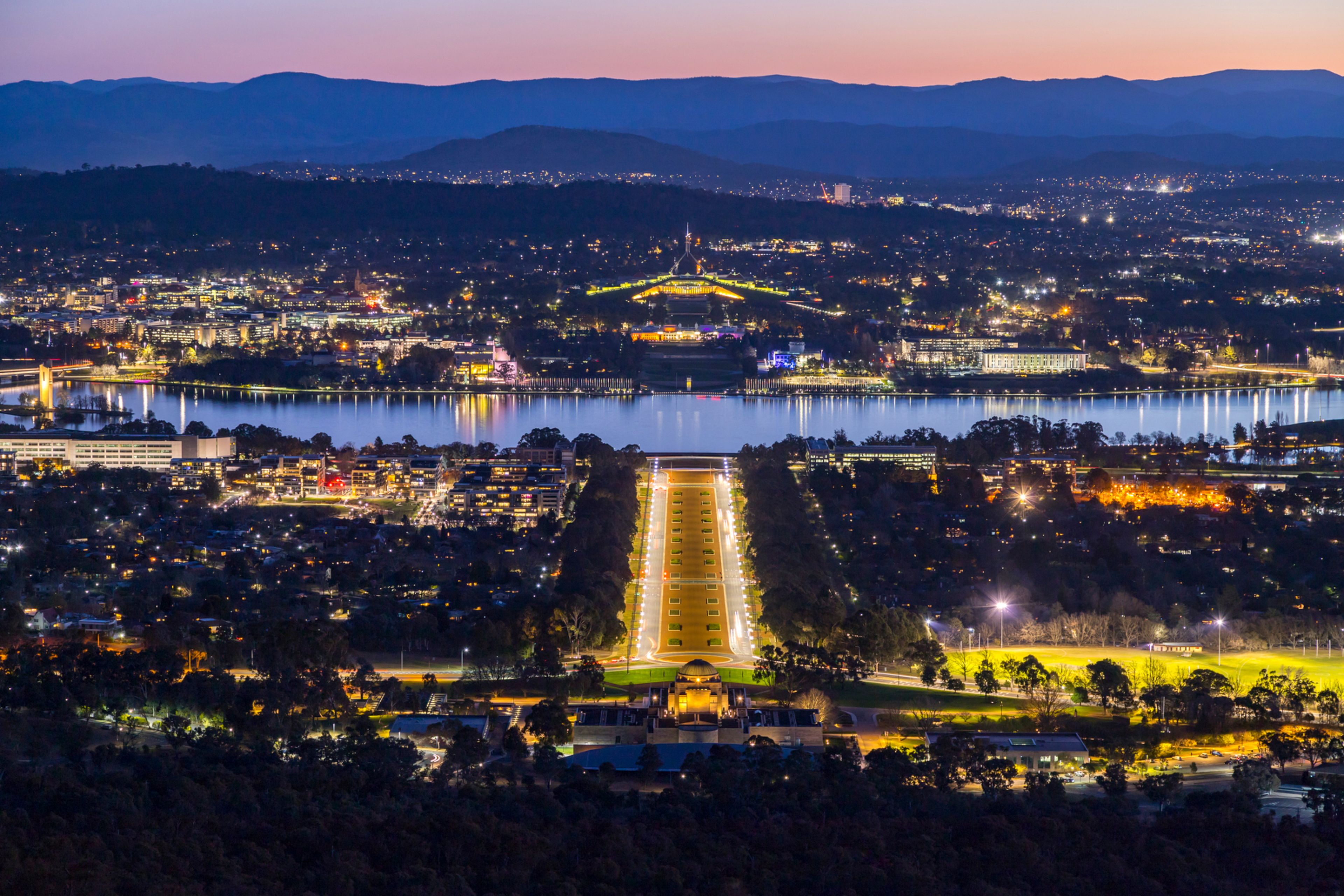 La capital de Australia, Canberra