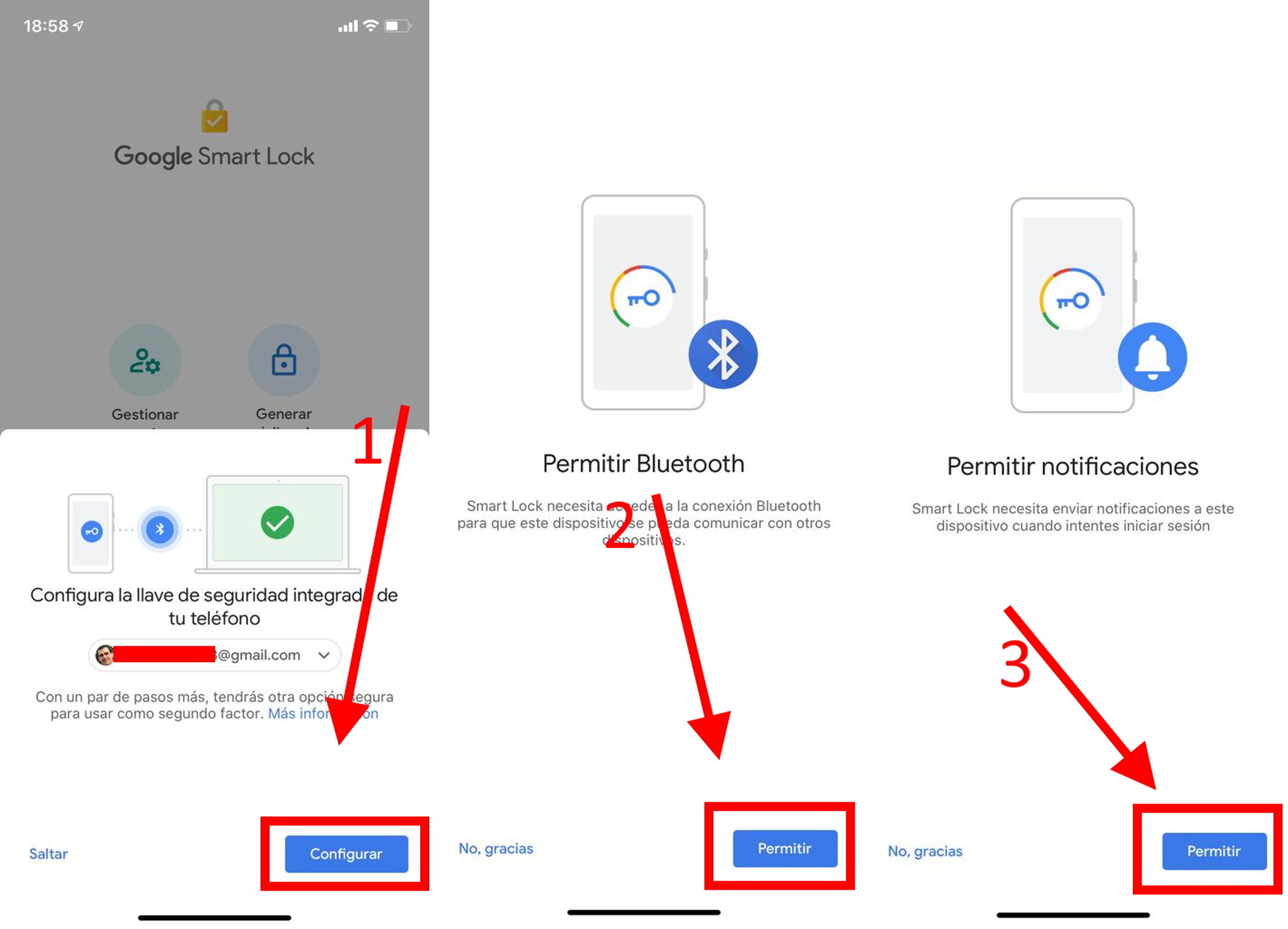 Cómo usar tu iPhone como llave de seguridad de Google