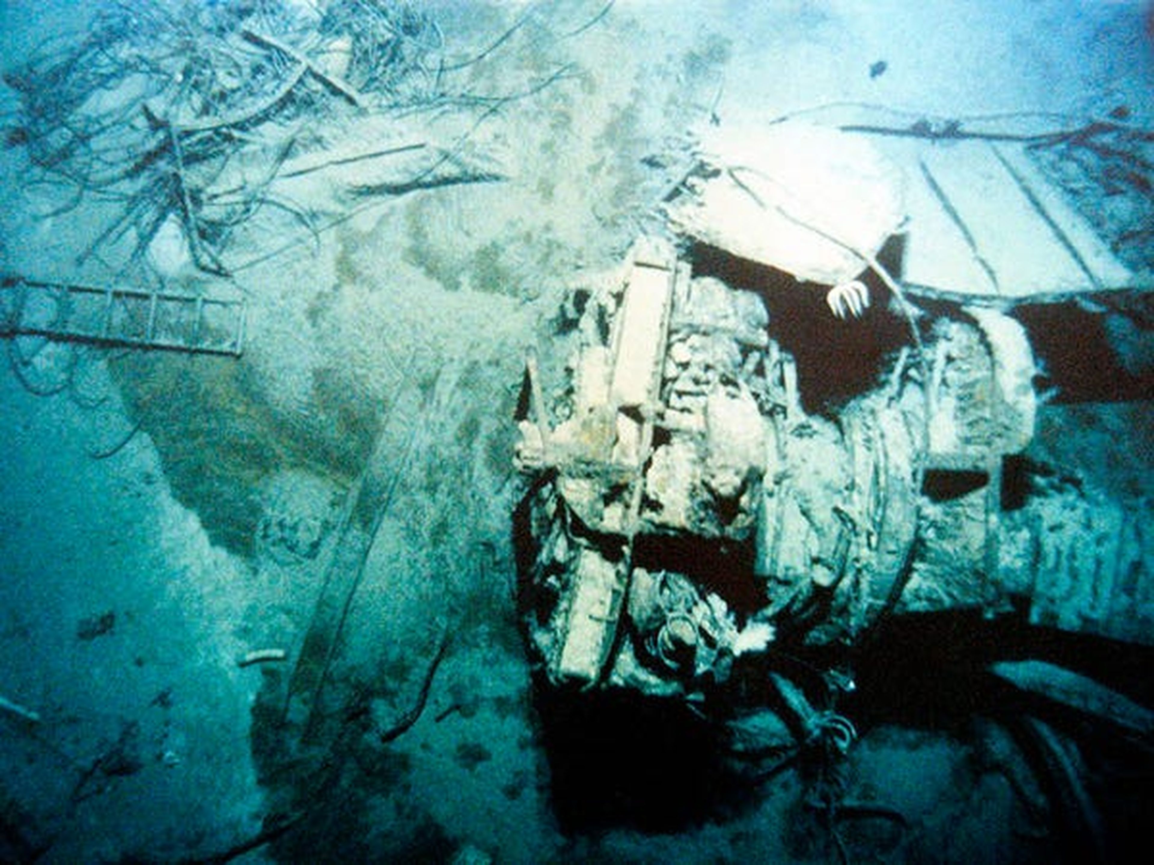 Los restos del Titanic