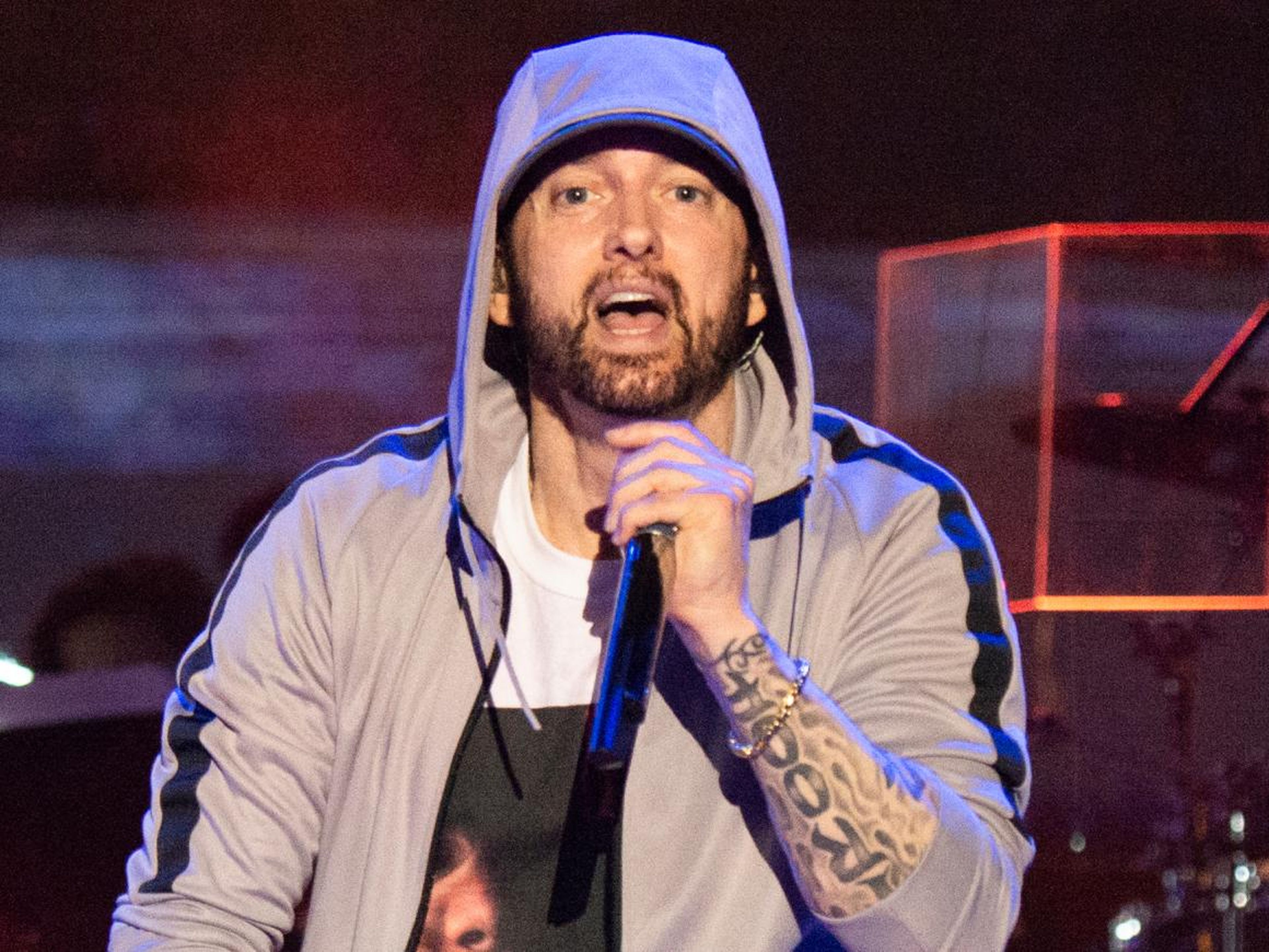 Eminem lanzó 'Rap God' en 2013.
