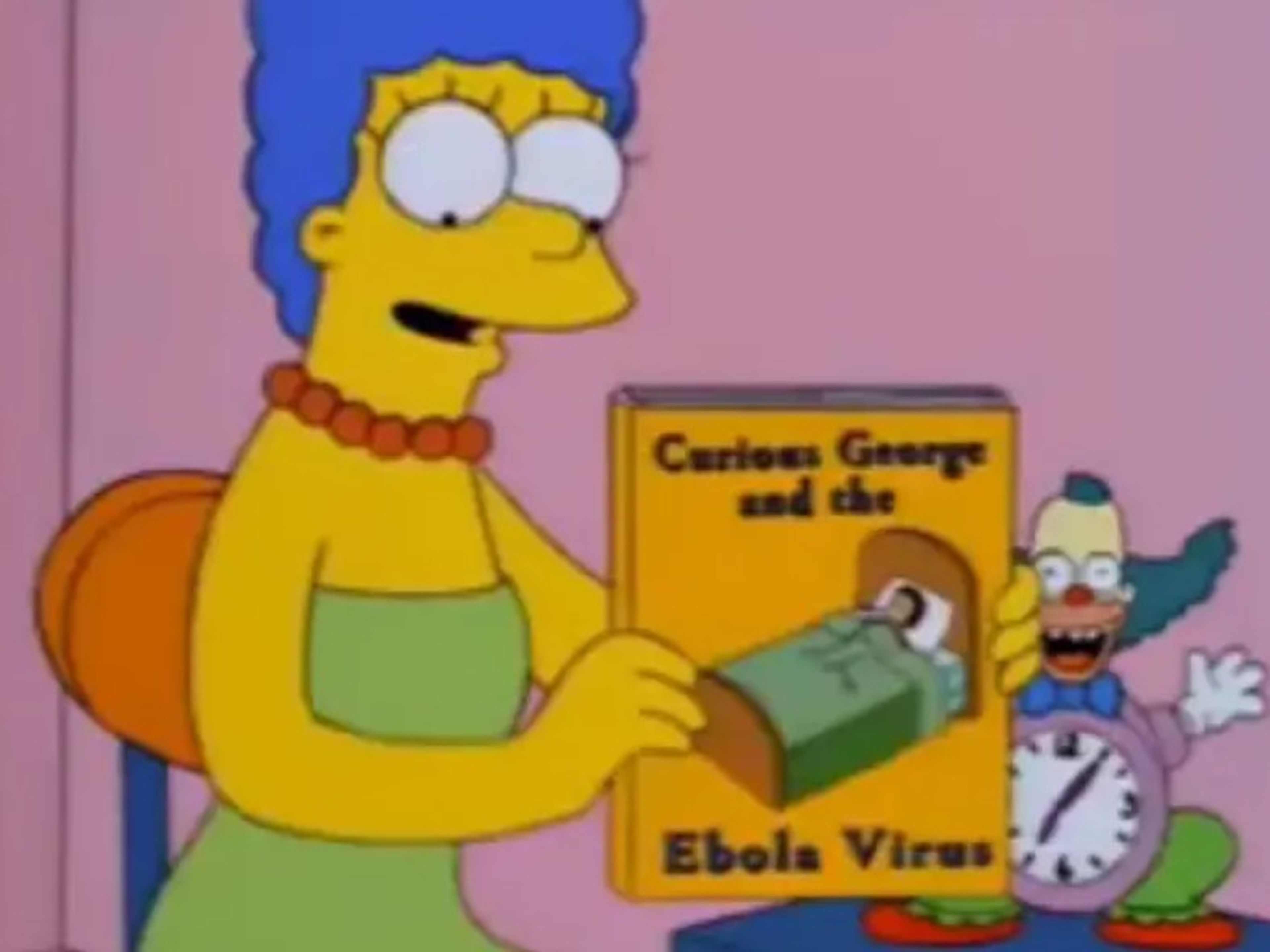 Escena de un capítulo de Los Simpsons