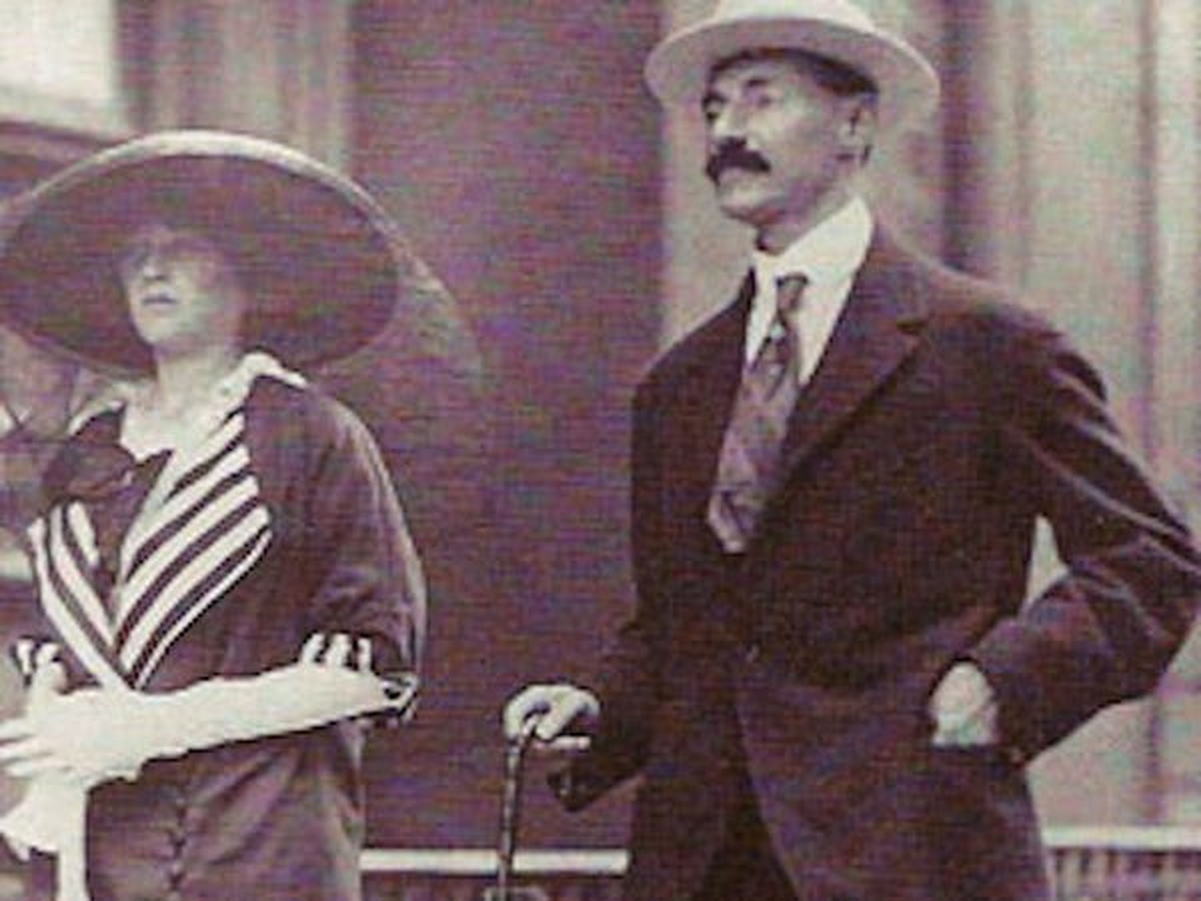 Juan Jacobo Astor IV y su nueva esposa Madeleine estaban de luna de miel.
