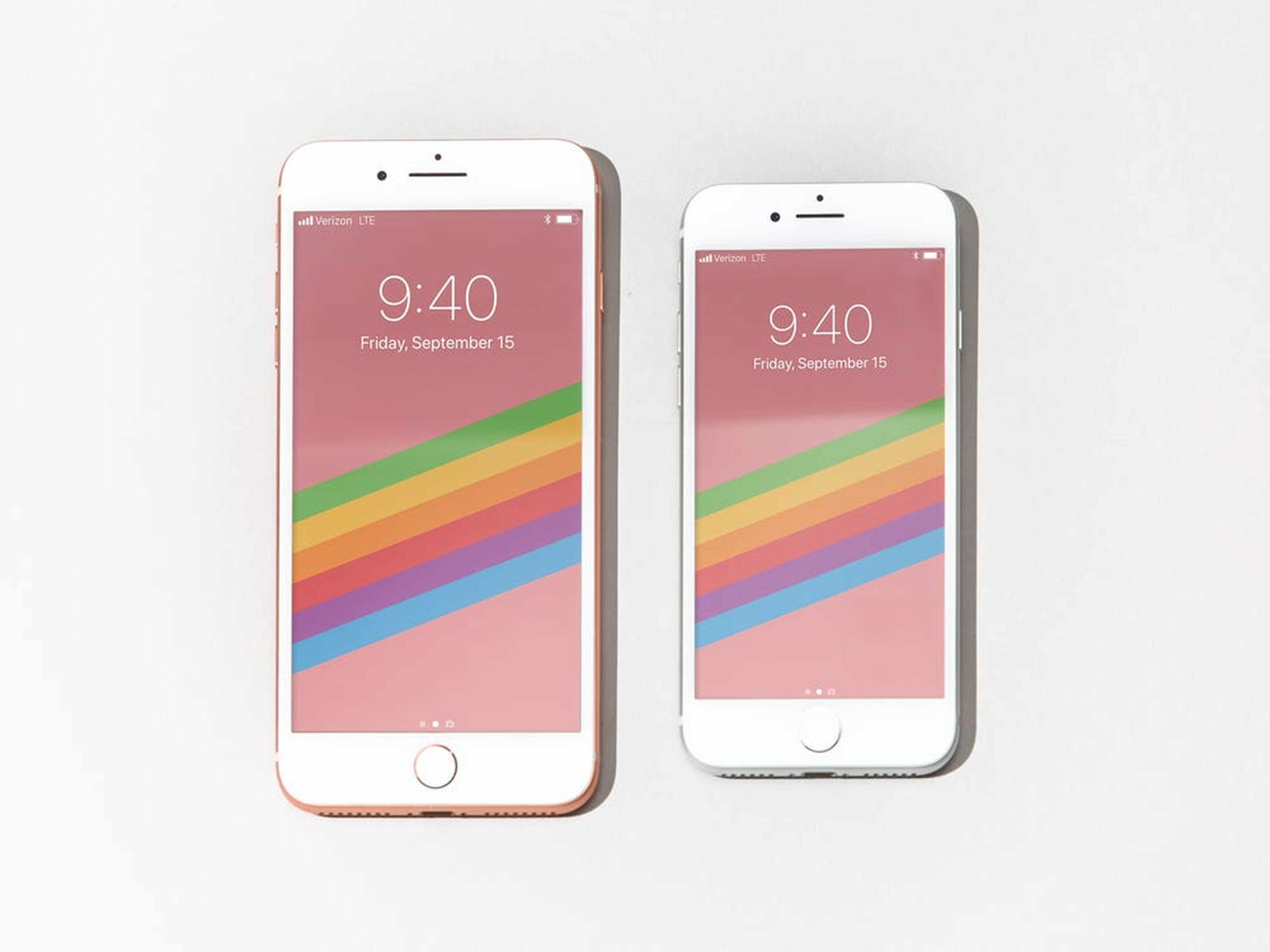 El iPhone 8 y el iPhone 8 Plus