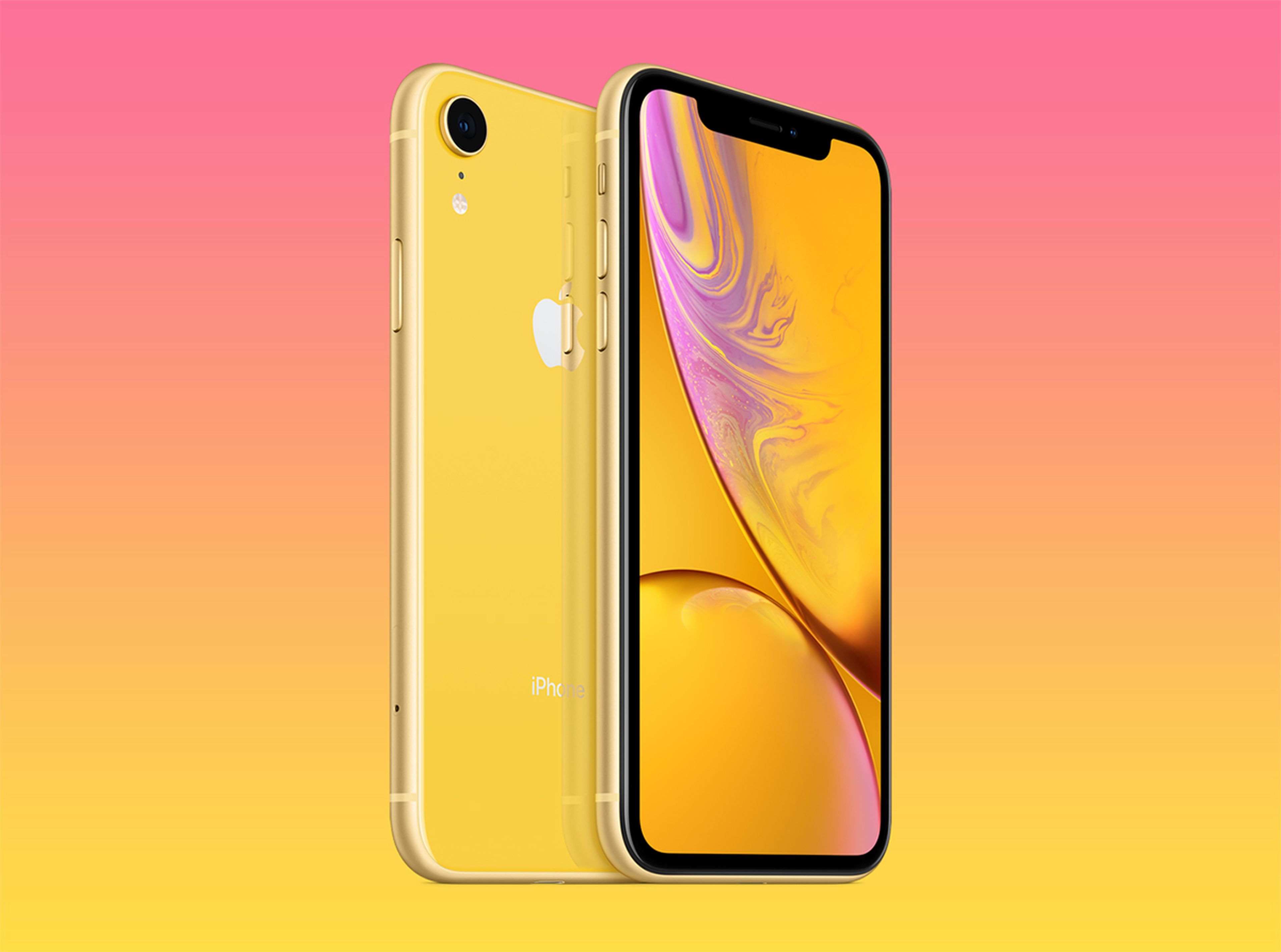 iPhone XR amarillo