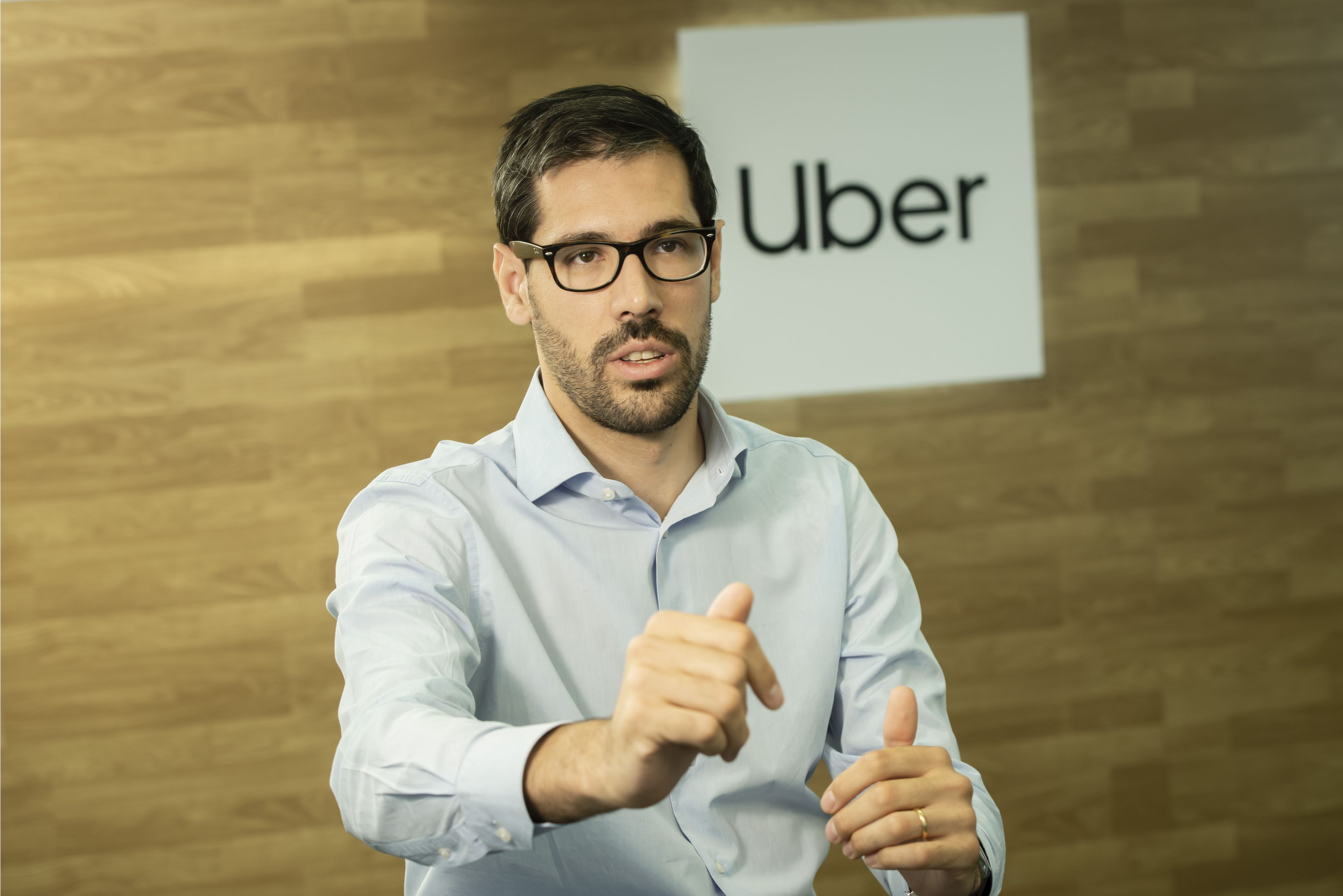 El director de Uber en España, Juan Galiardo.