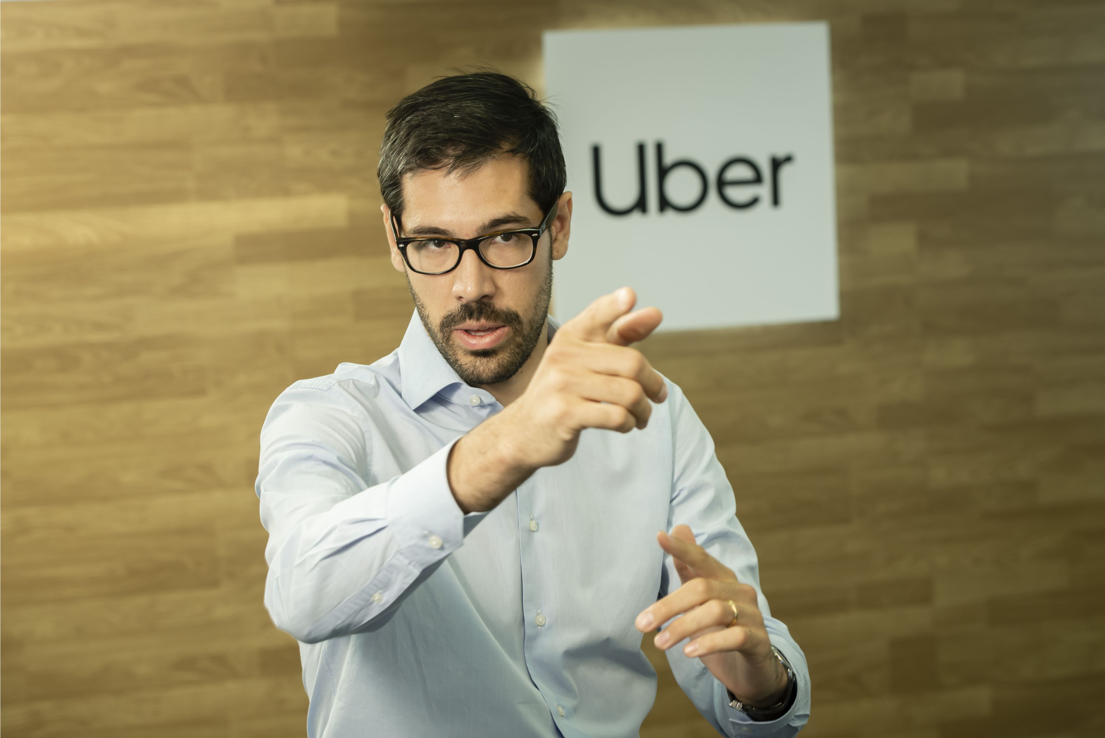 El director de Uber en España, Juan Galiardo.