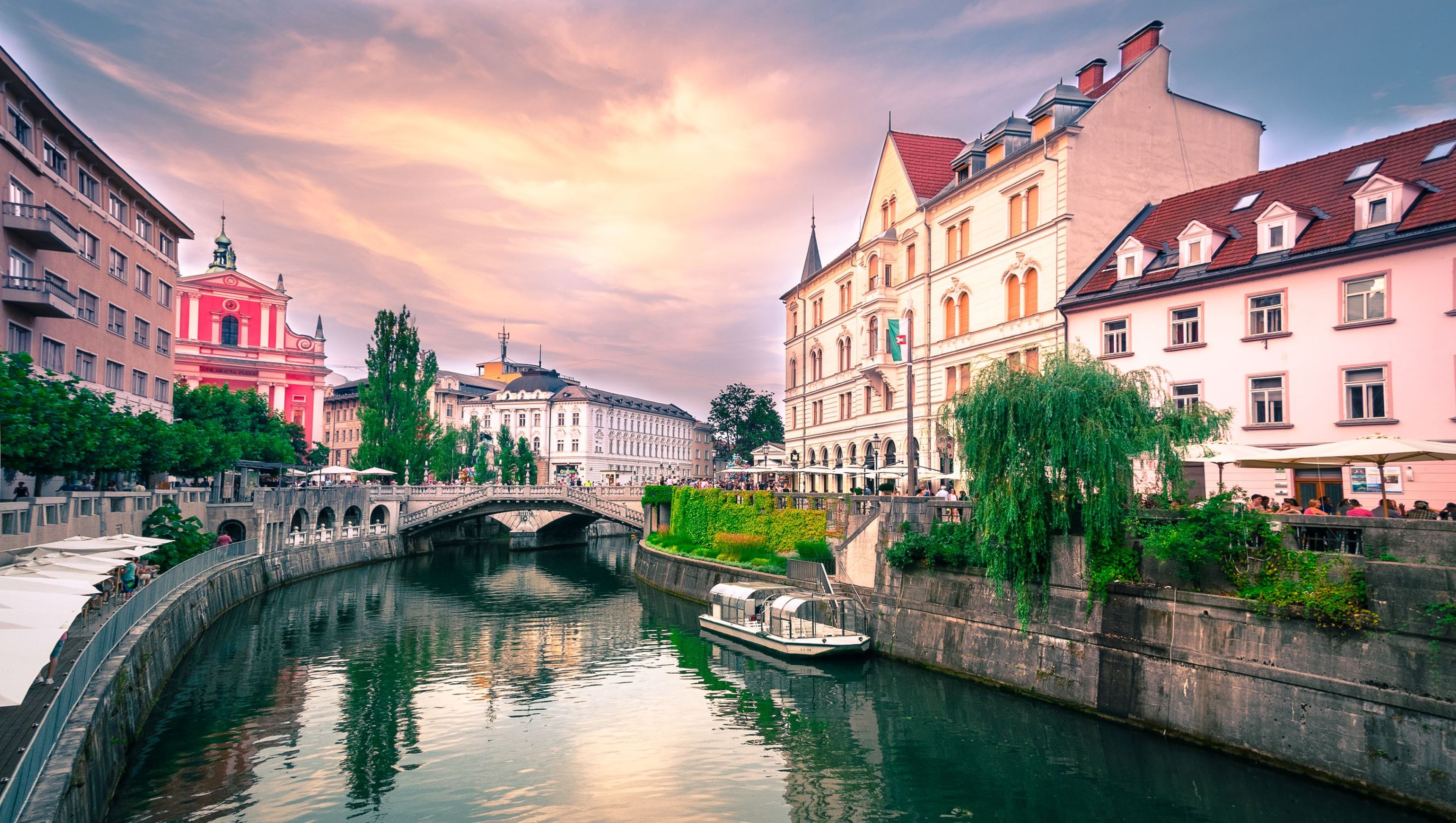 Liubliana es uno de los lugares ideales para vivir en pareja sin pagar demasiado.
