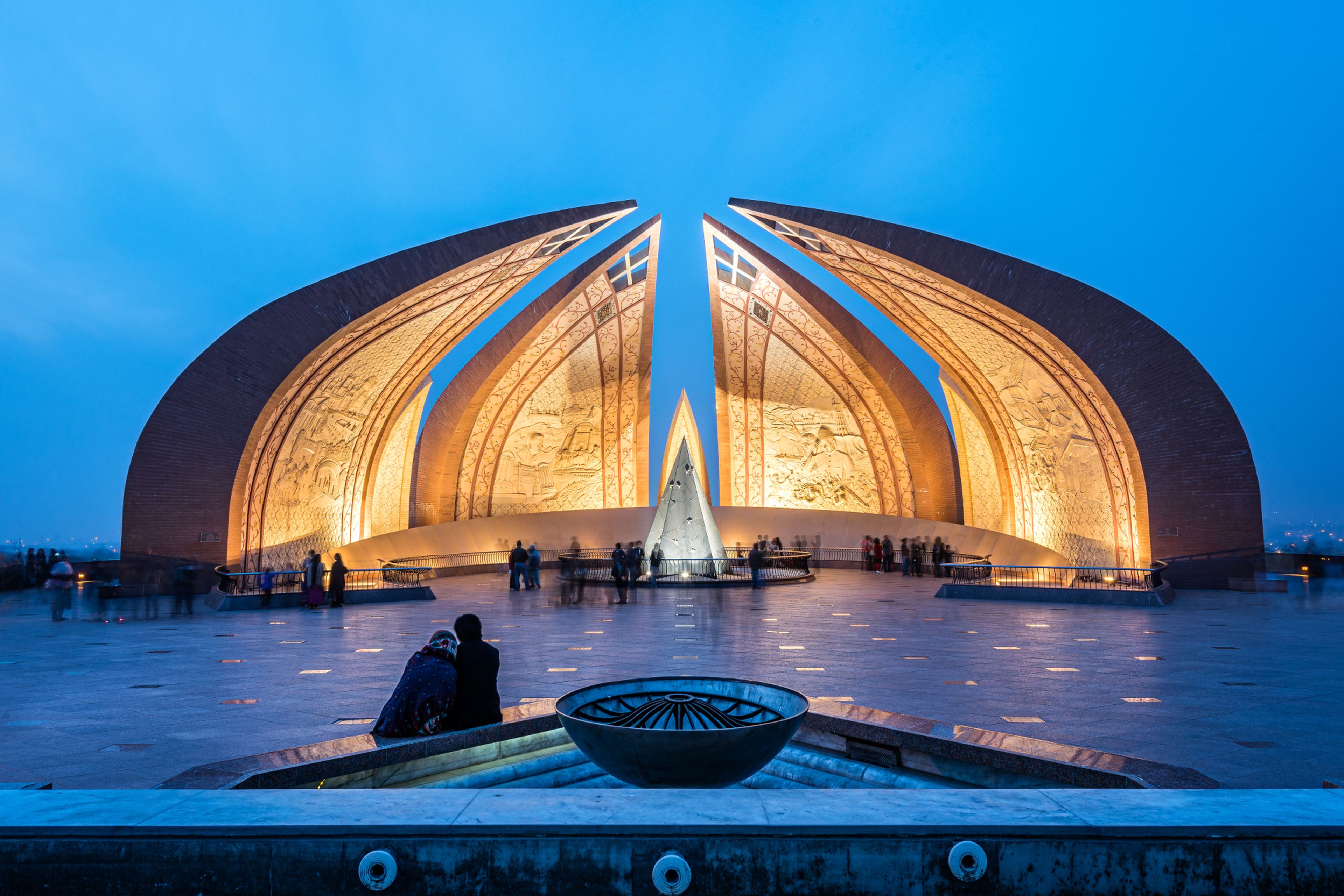 El Monumento a las 4 Provincias de Pakistán, en Islamabad