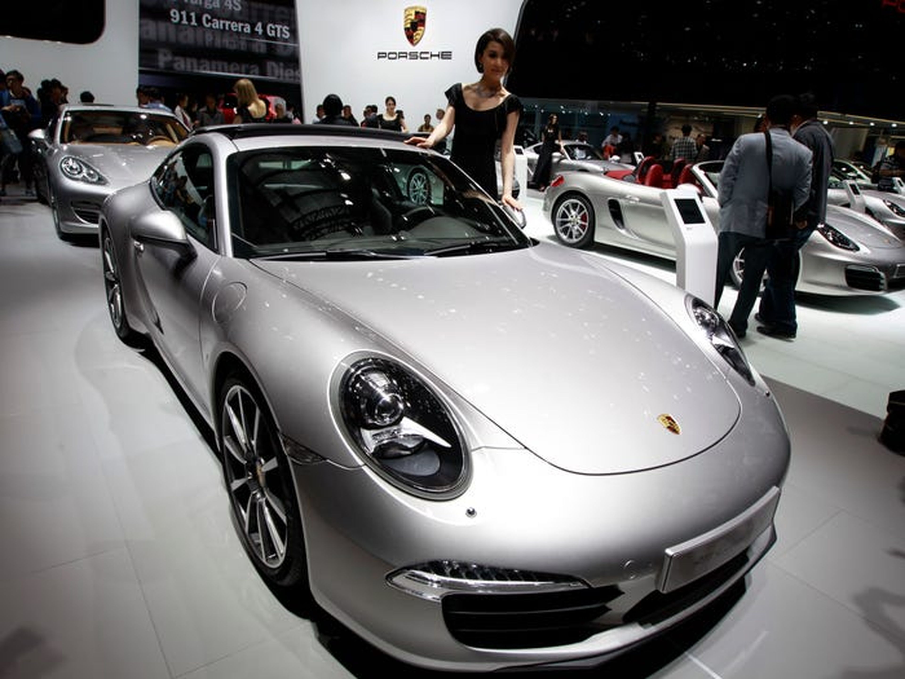 Un Porsche 911, aunque no el modelo exacto de Musk.