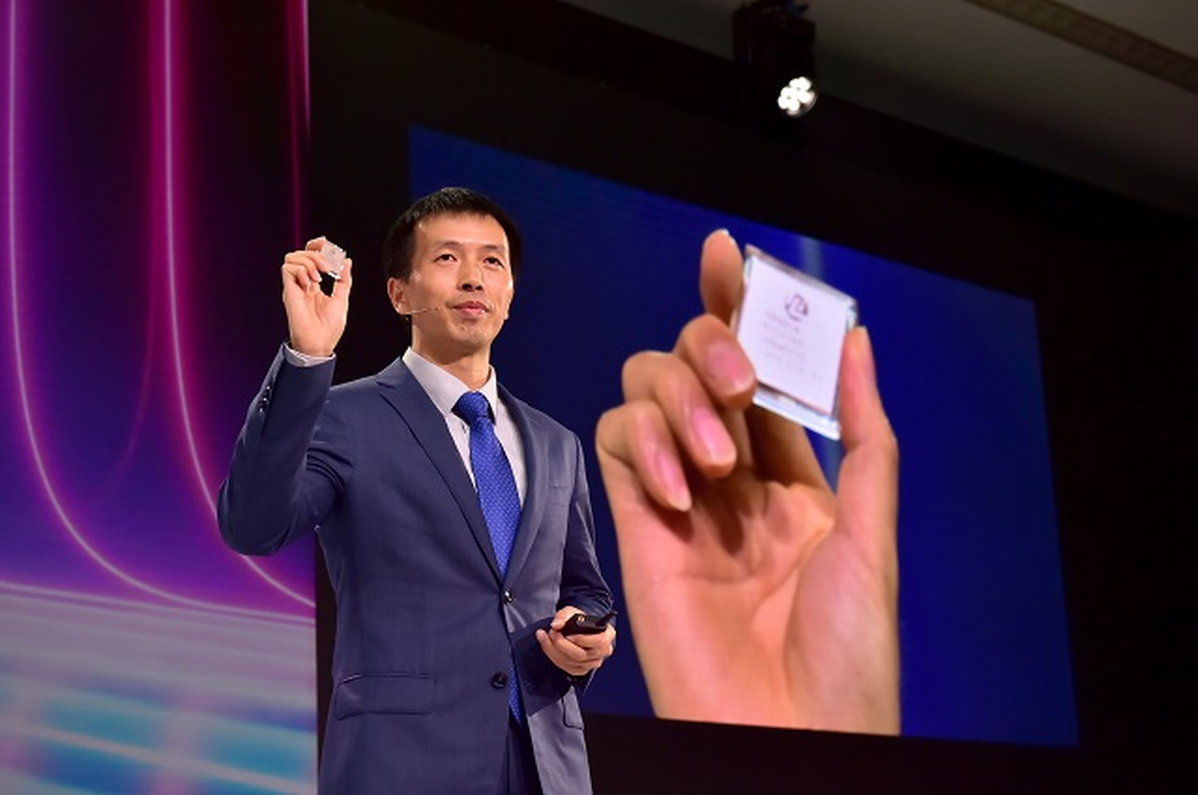 Presentación del nuevo chip de Huawei