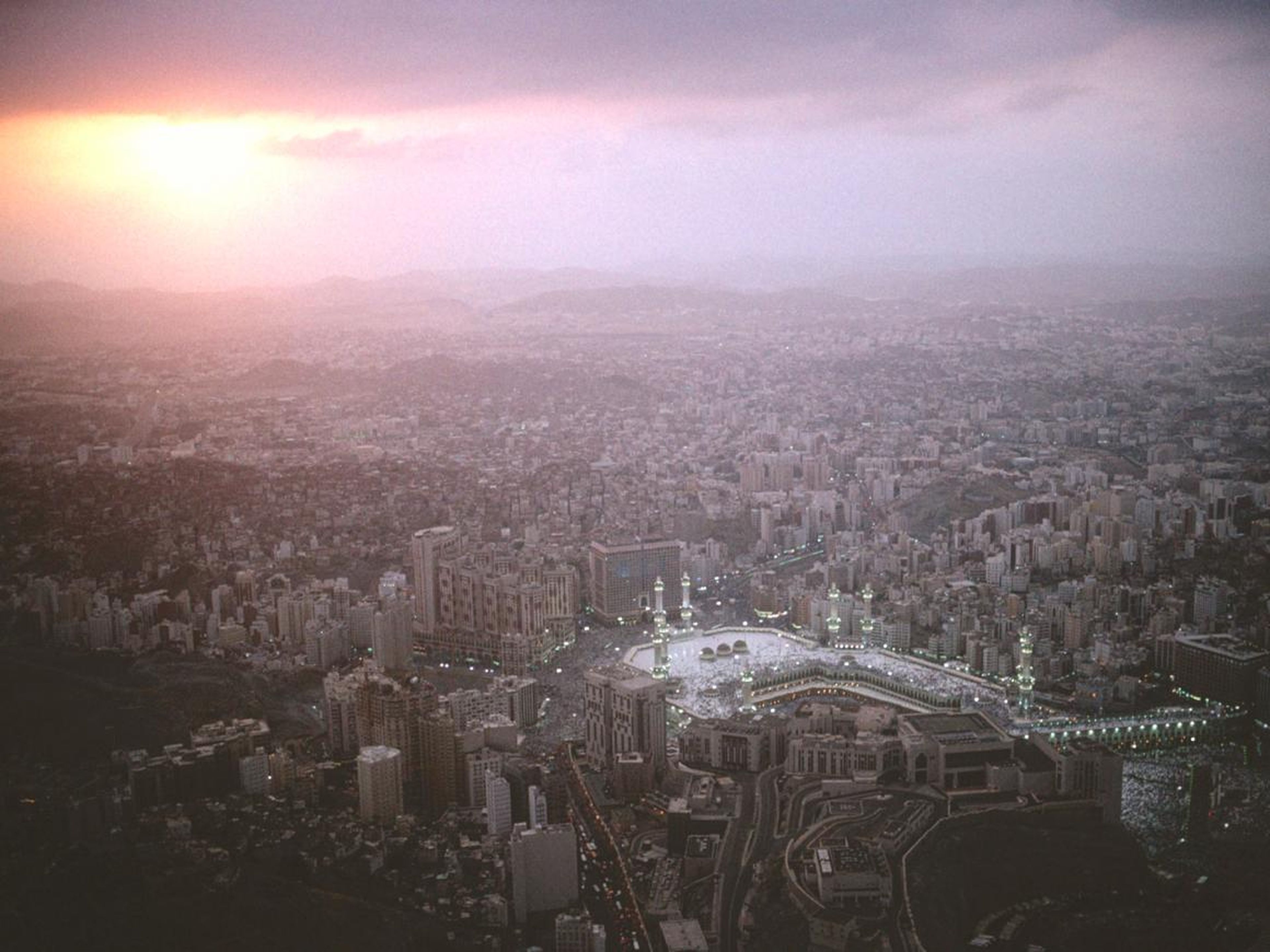 Vista de La Meca.