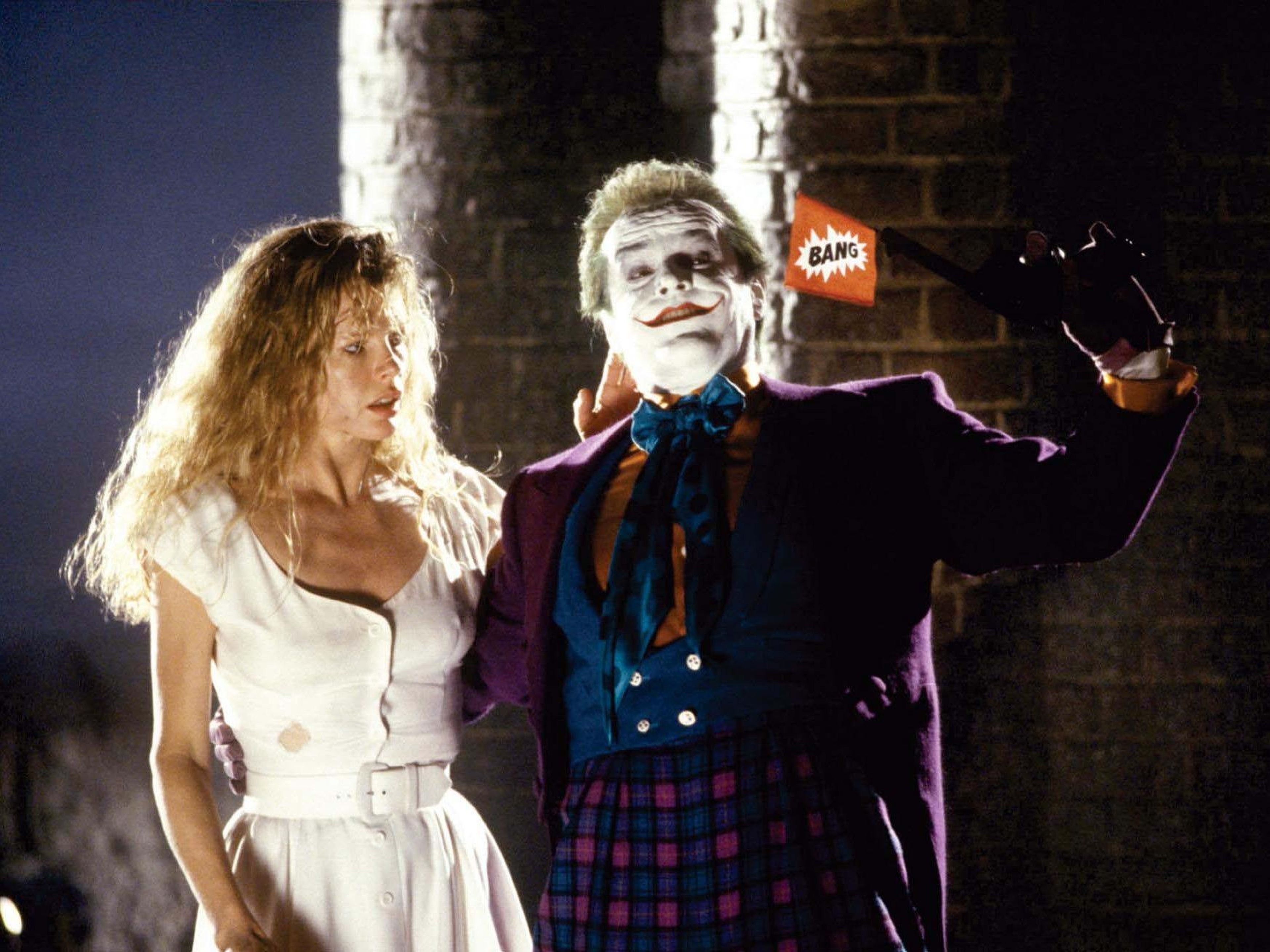 11. Jack Nicholson as The Joker in "Batman"