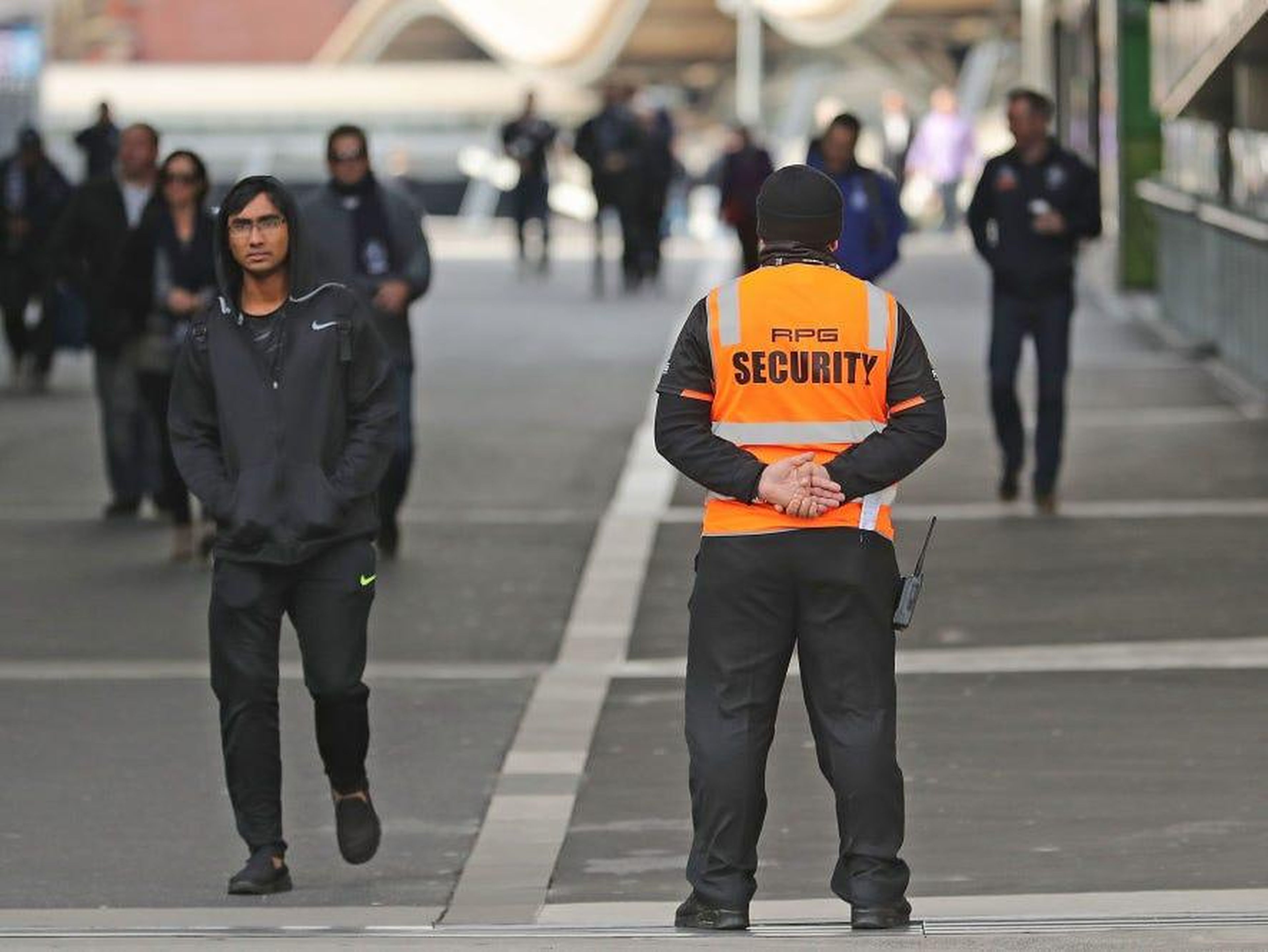 4. Security workers' positions for events like concerts and sporting events depend on large public gatherings.