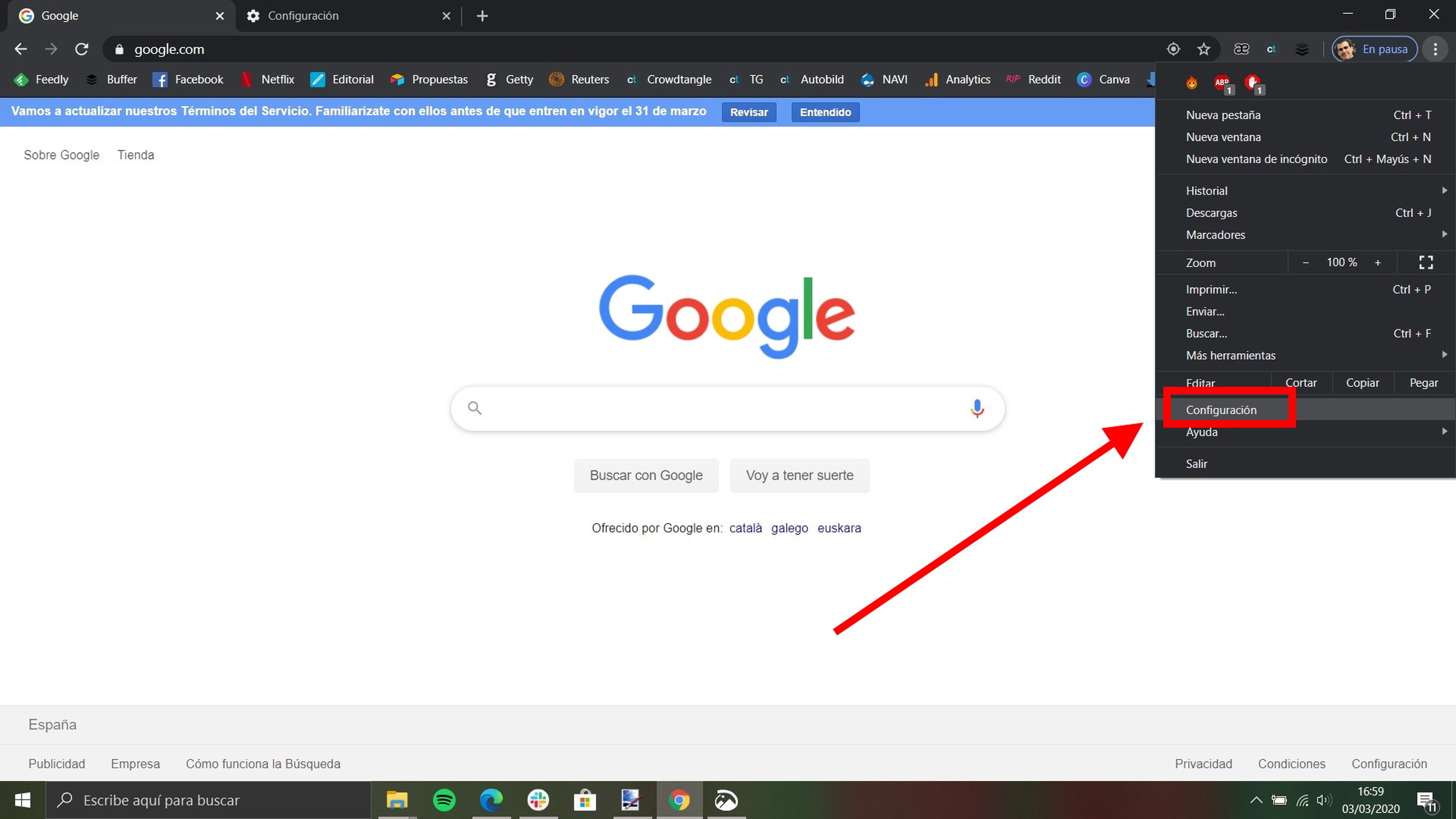 Cómo activar o desactivar los permisos de la cámara en Google Chrome