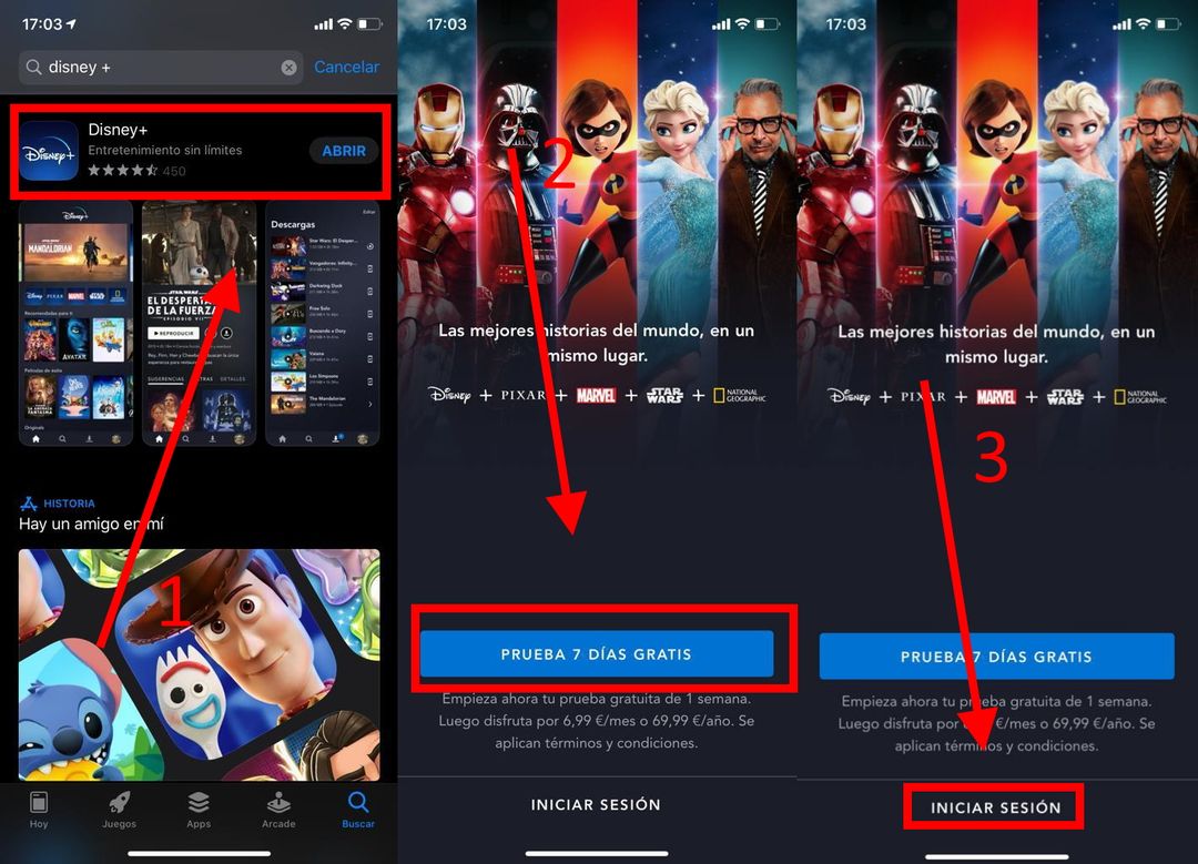 Cómo descargar y configurar Disney Plus en cualquier dispositivo