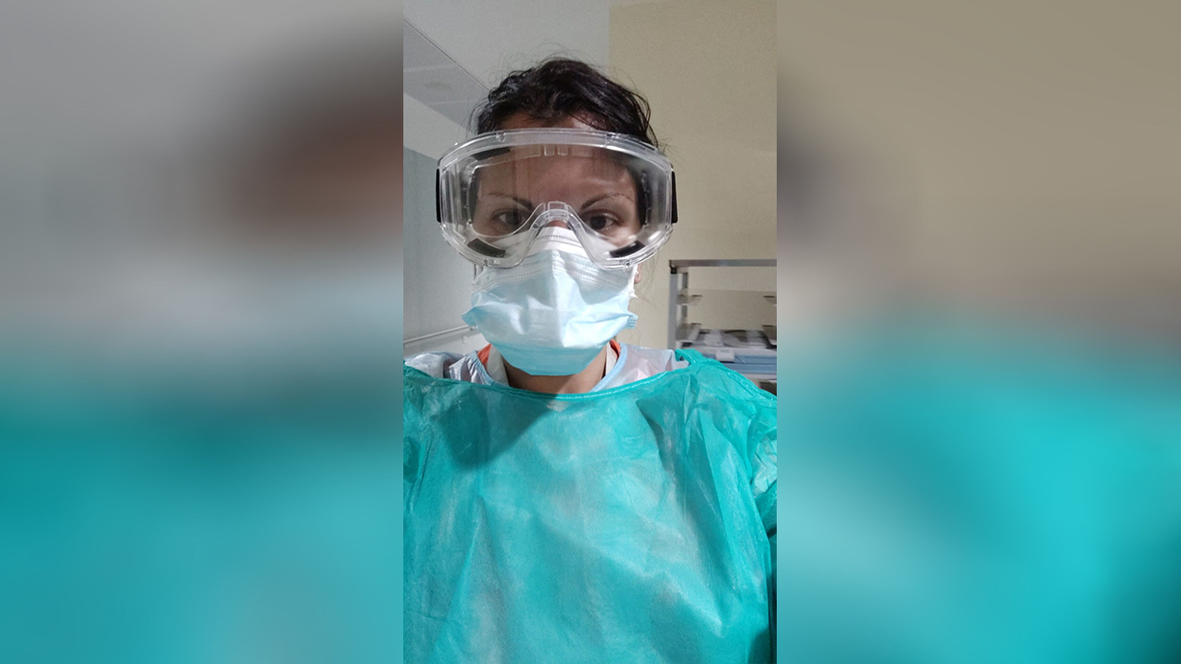 Coral Merino, enfermera en urgencias del Hospital Príncipe de Asturias de Alcalá de Henares