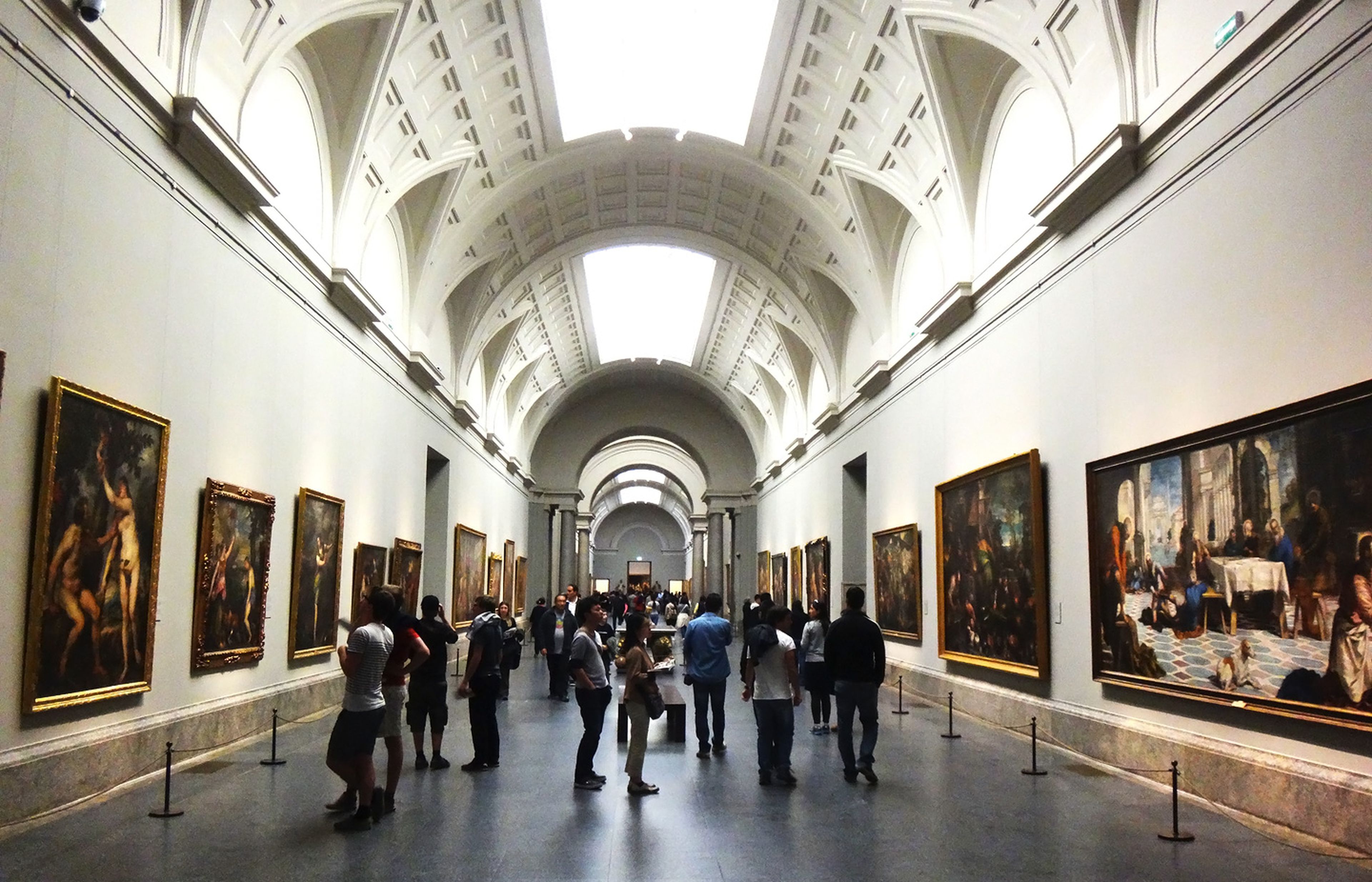 Interior del Museo del Prado.