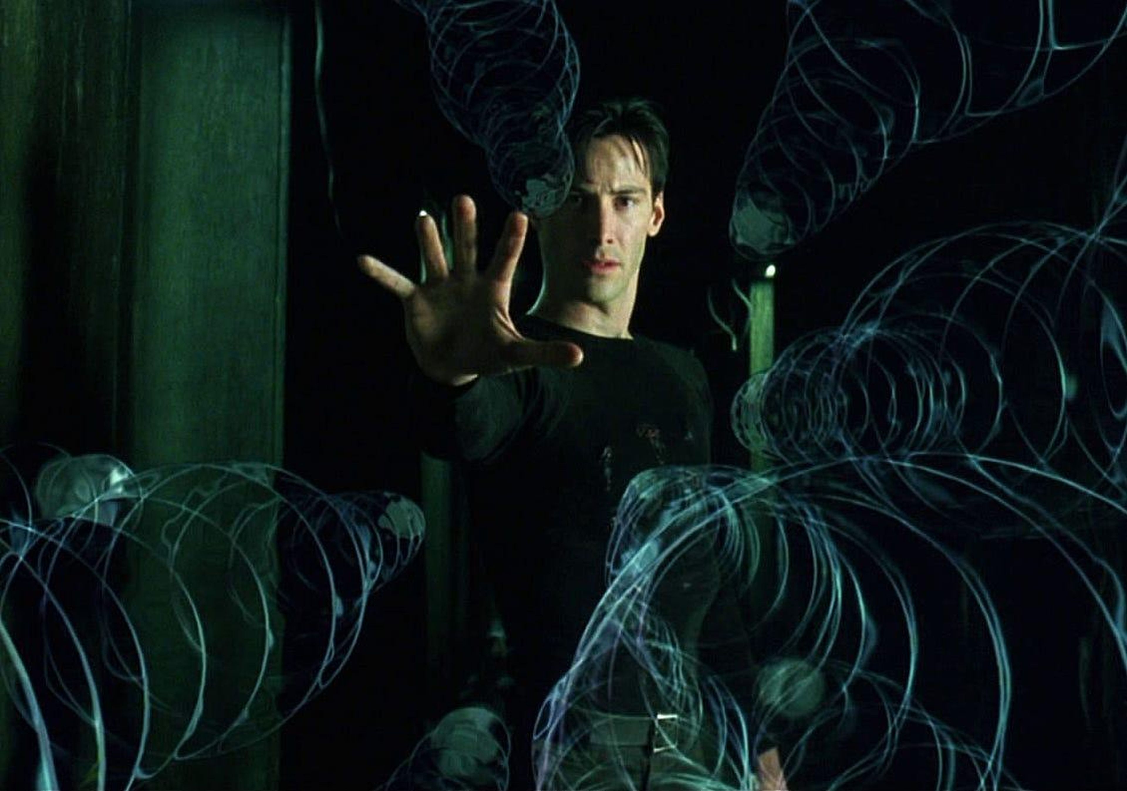 Keanu Reeves in "The Matrix"