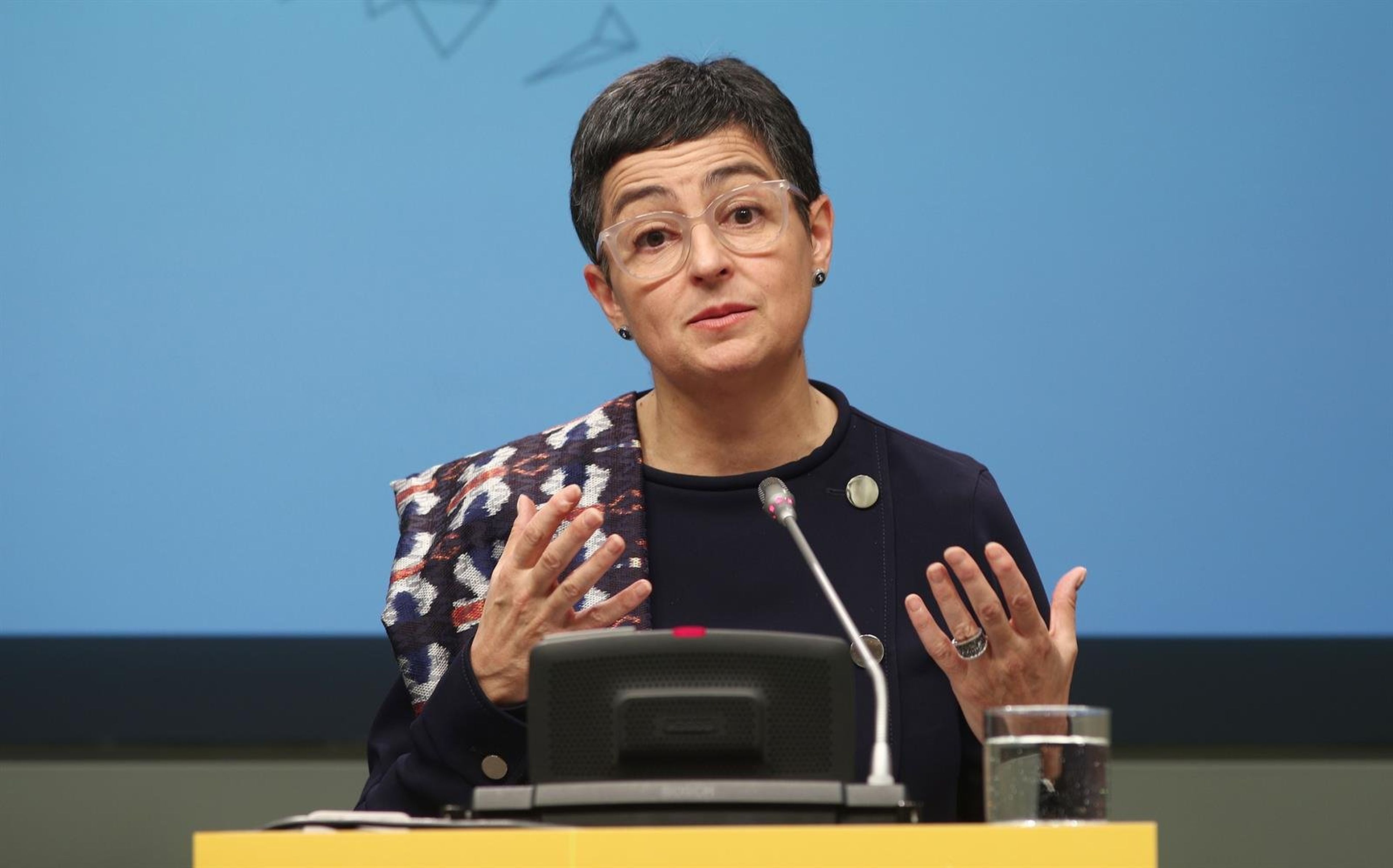 La ministra de Exteriores Arancha González Laya.