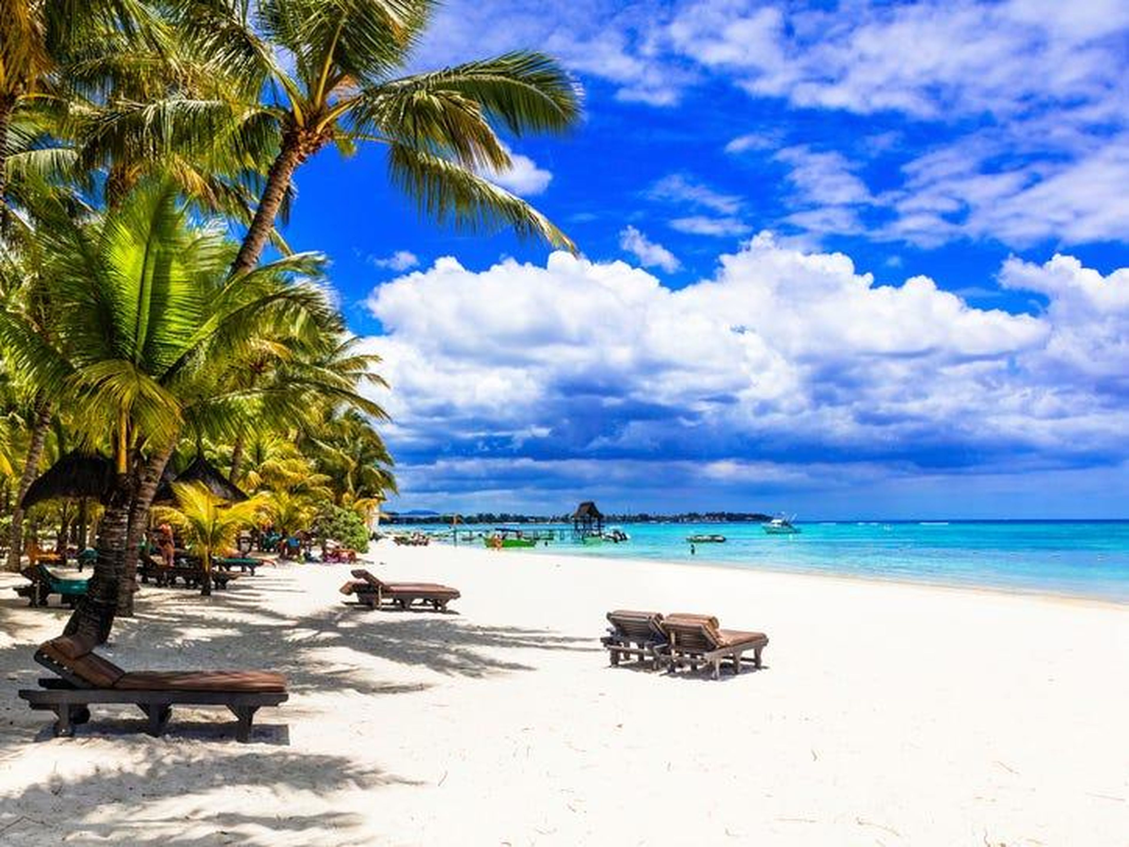 Playa de Mauricio.