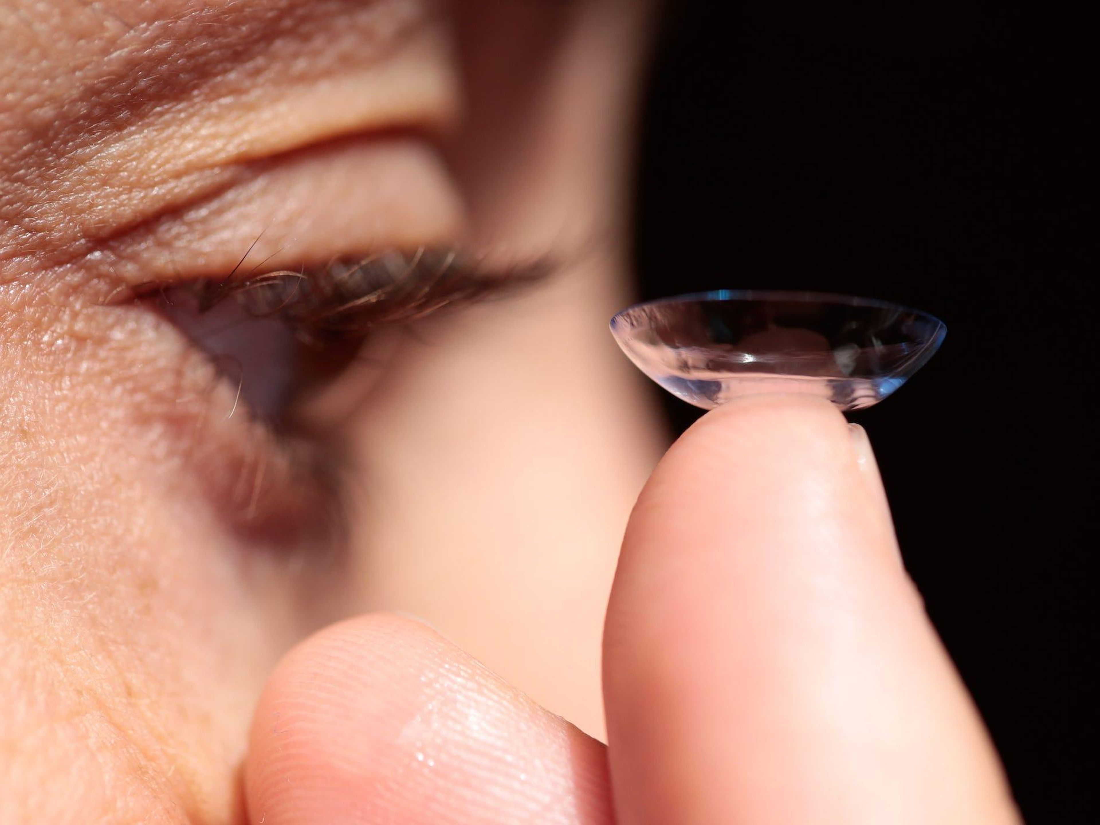 Some doctors are telling patients to switch from contact lenses to glasses to lower their risk of contracting the coronavirus