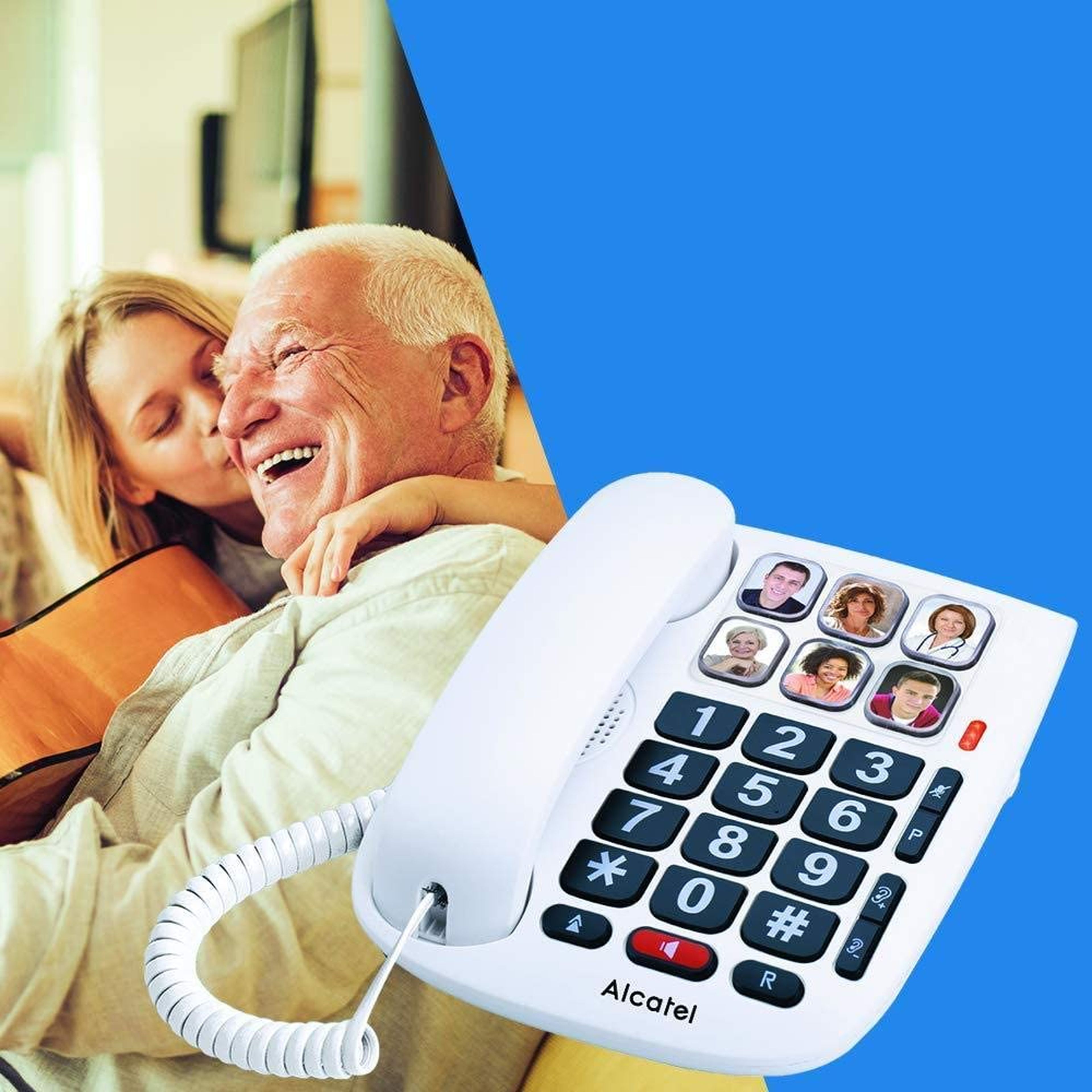 Guía de compra de teléfonos fijos para personas mayores