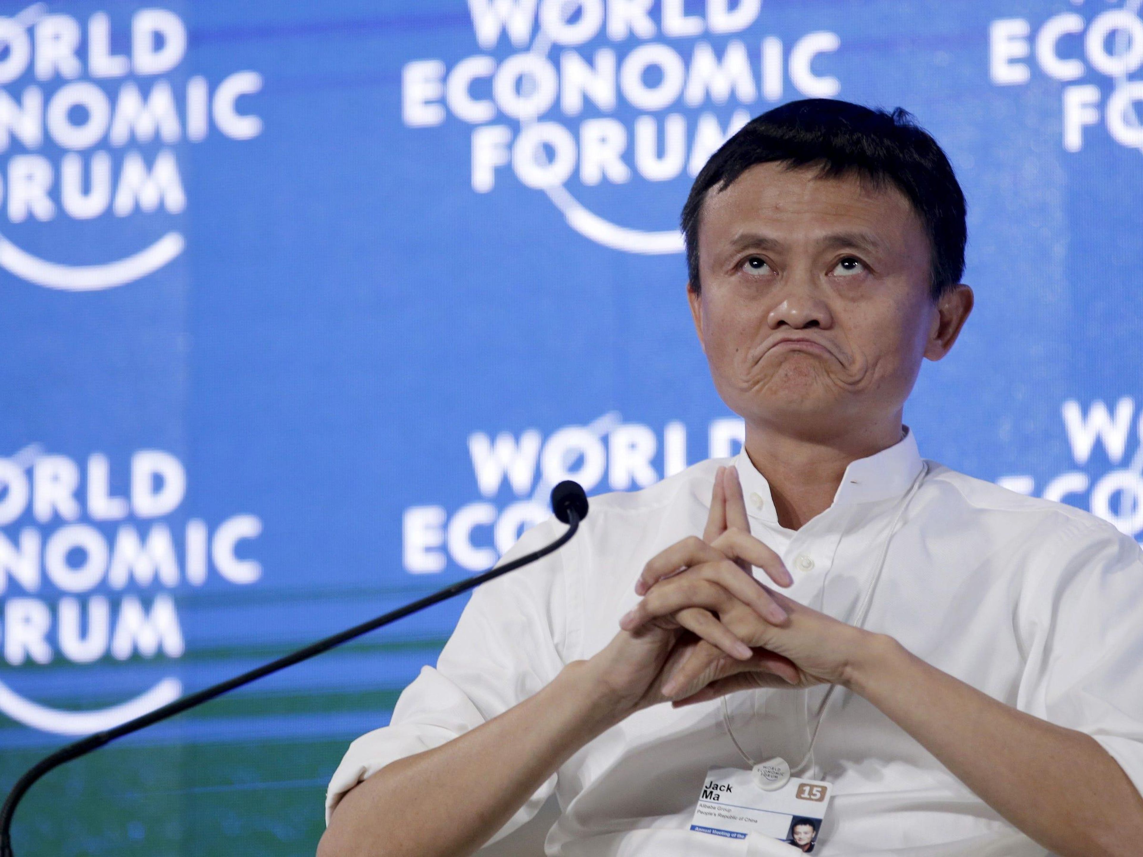 El ex presidente de Alibaba, Jack Ma.