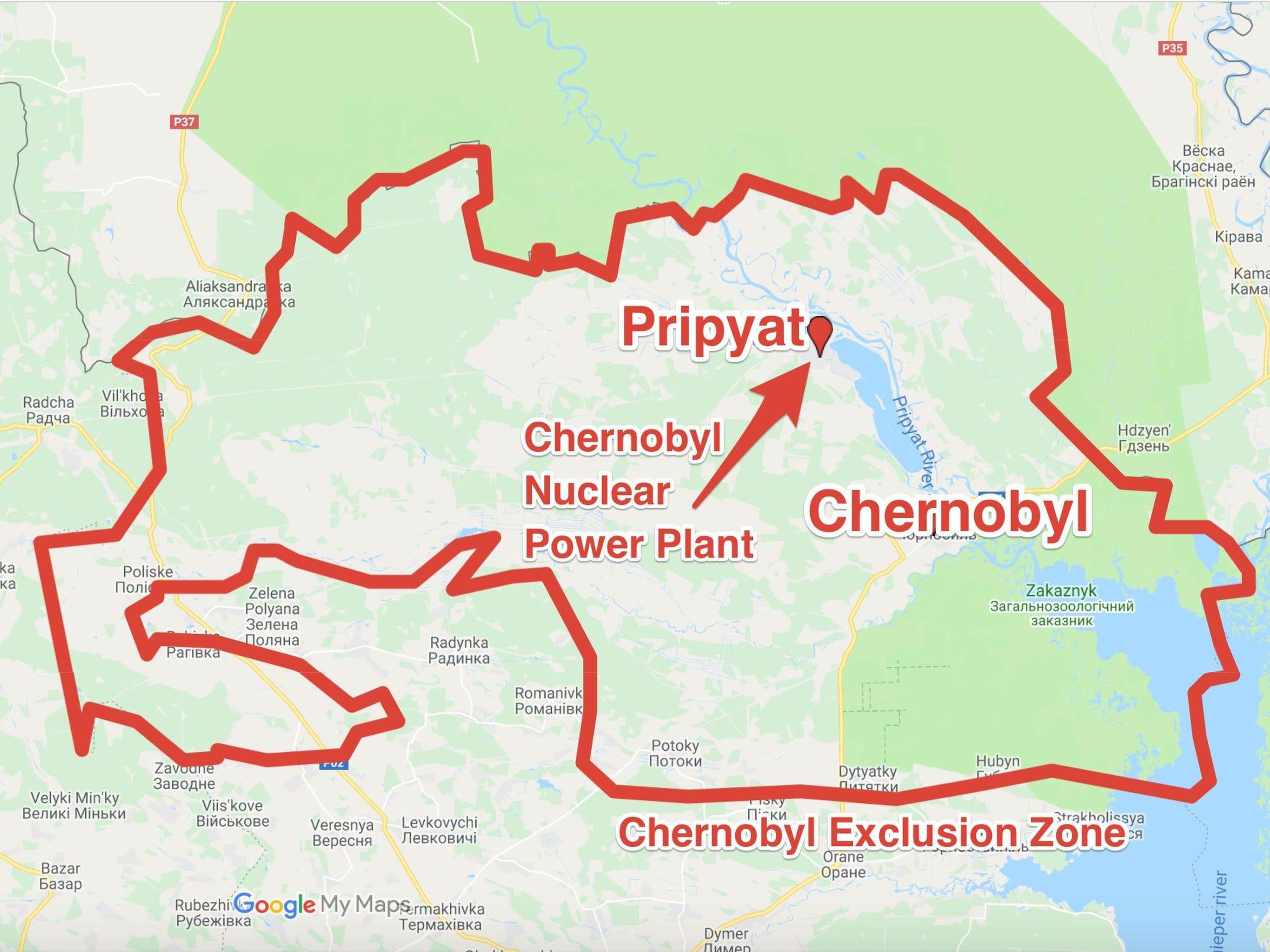 The areas surrounding the plant are now considered to be some of the most polluted areas on the planet. A 1,000-square-mile Chernobyl Exclusion Zone is now the officially designated exclusion zone in Ukraine ...